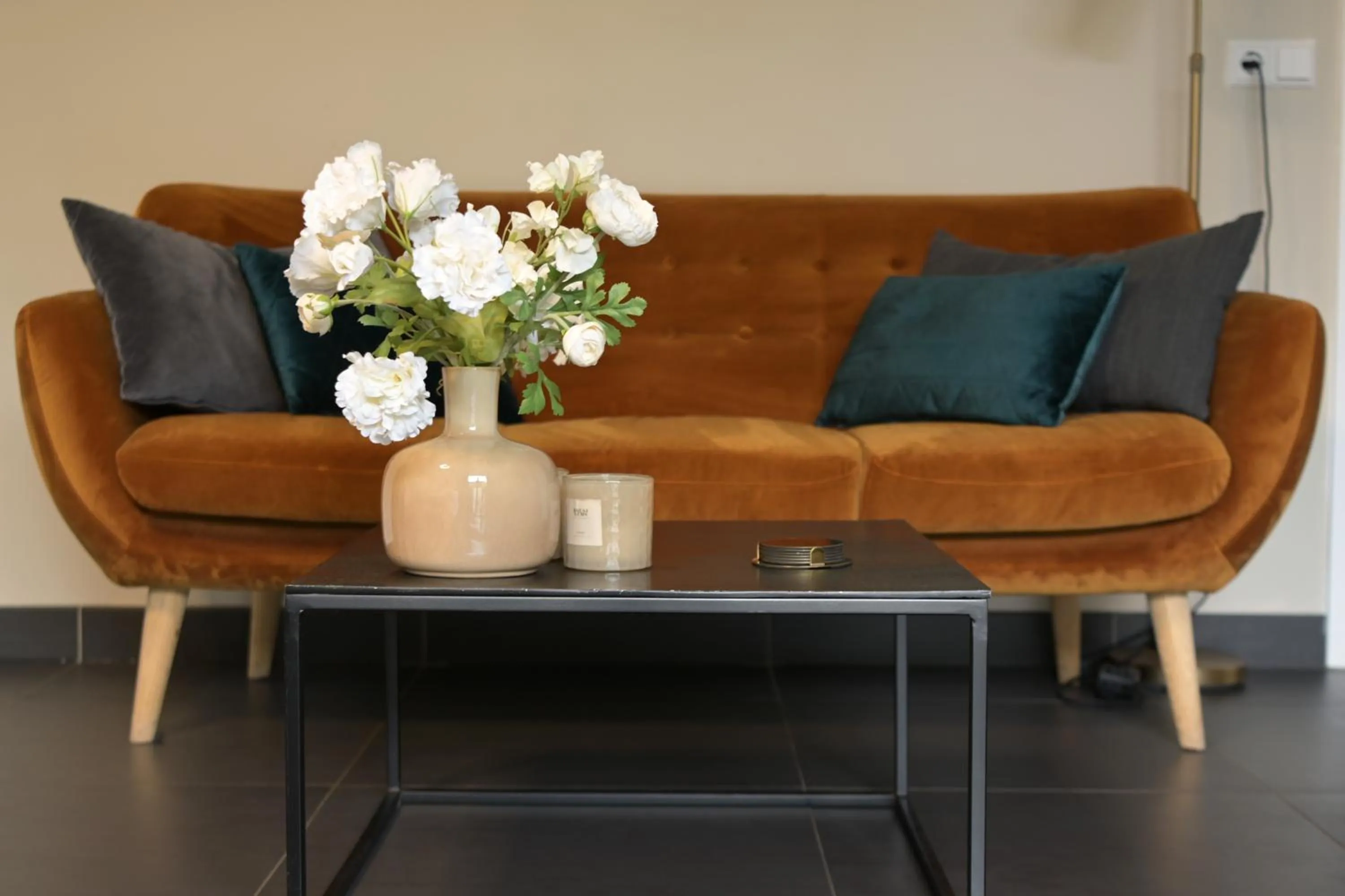 Seating area in B & B Meet the Dutch