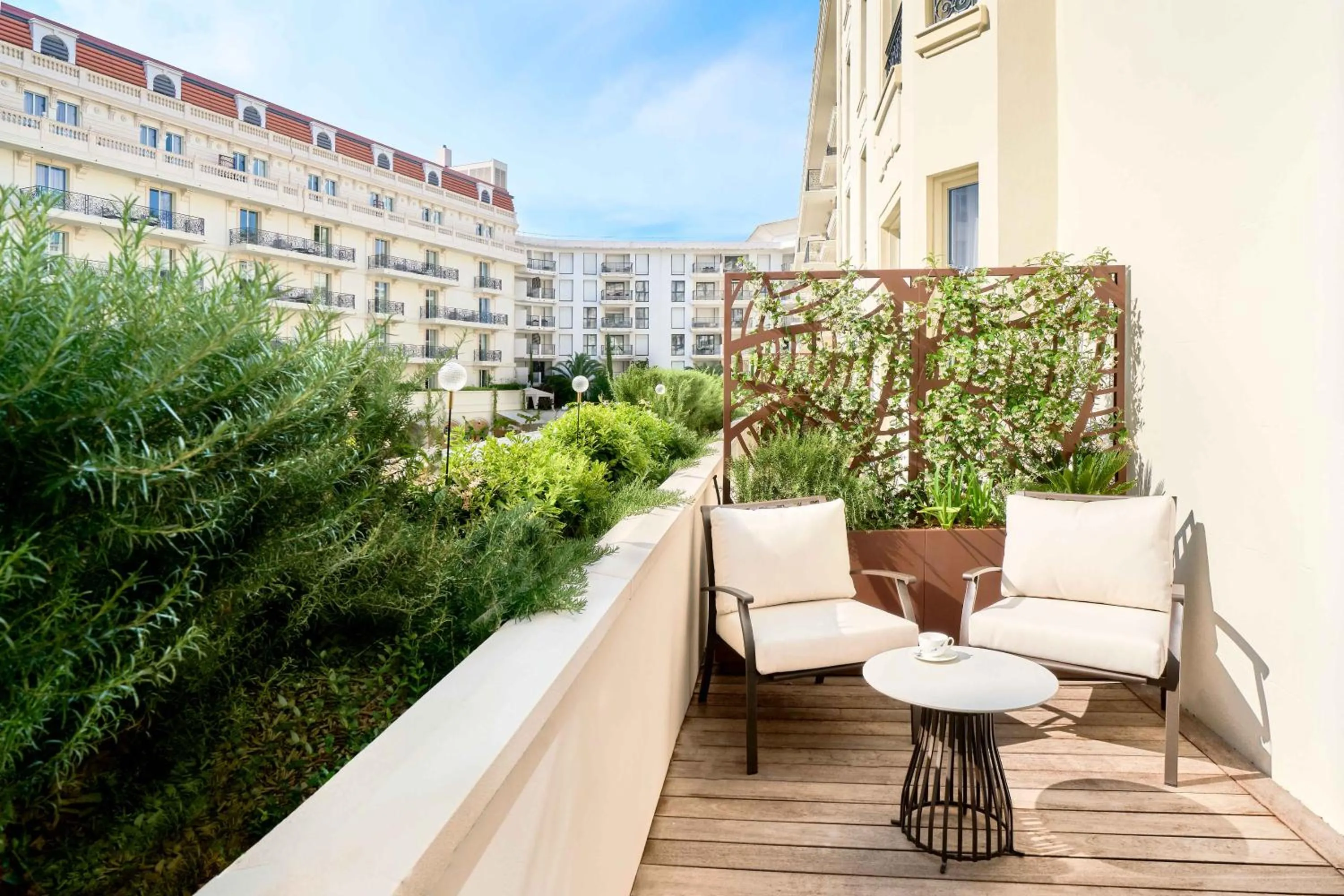 Balcony/Terrace in Carlton Cannes, a Regent Hotel