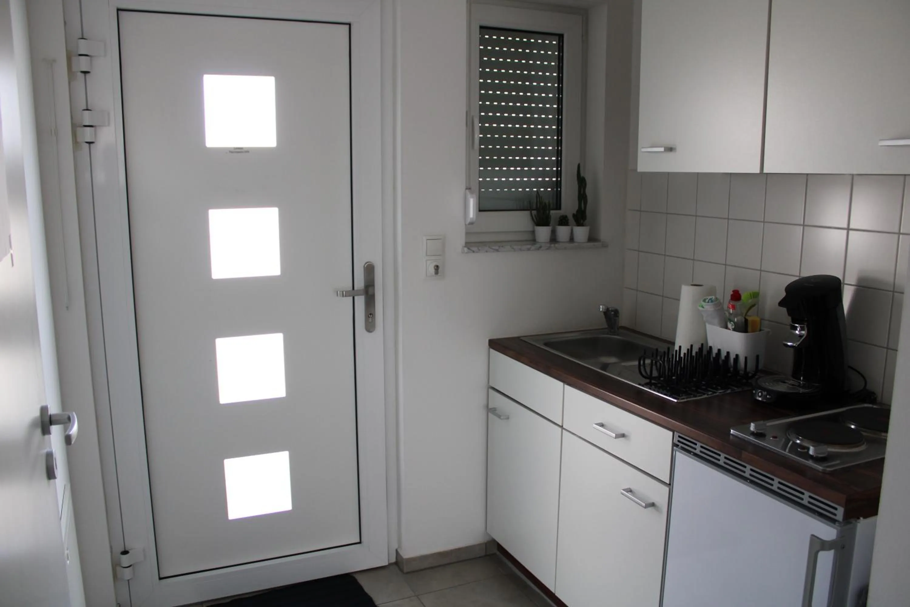 Kitchen or kitchenette in Ferienwohnung Misita