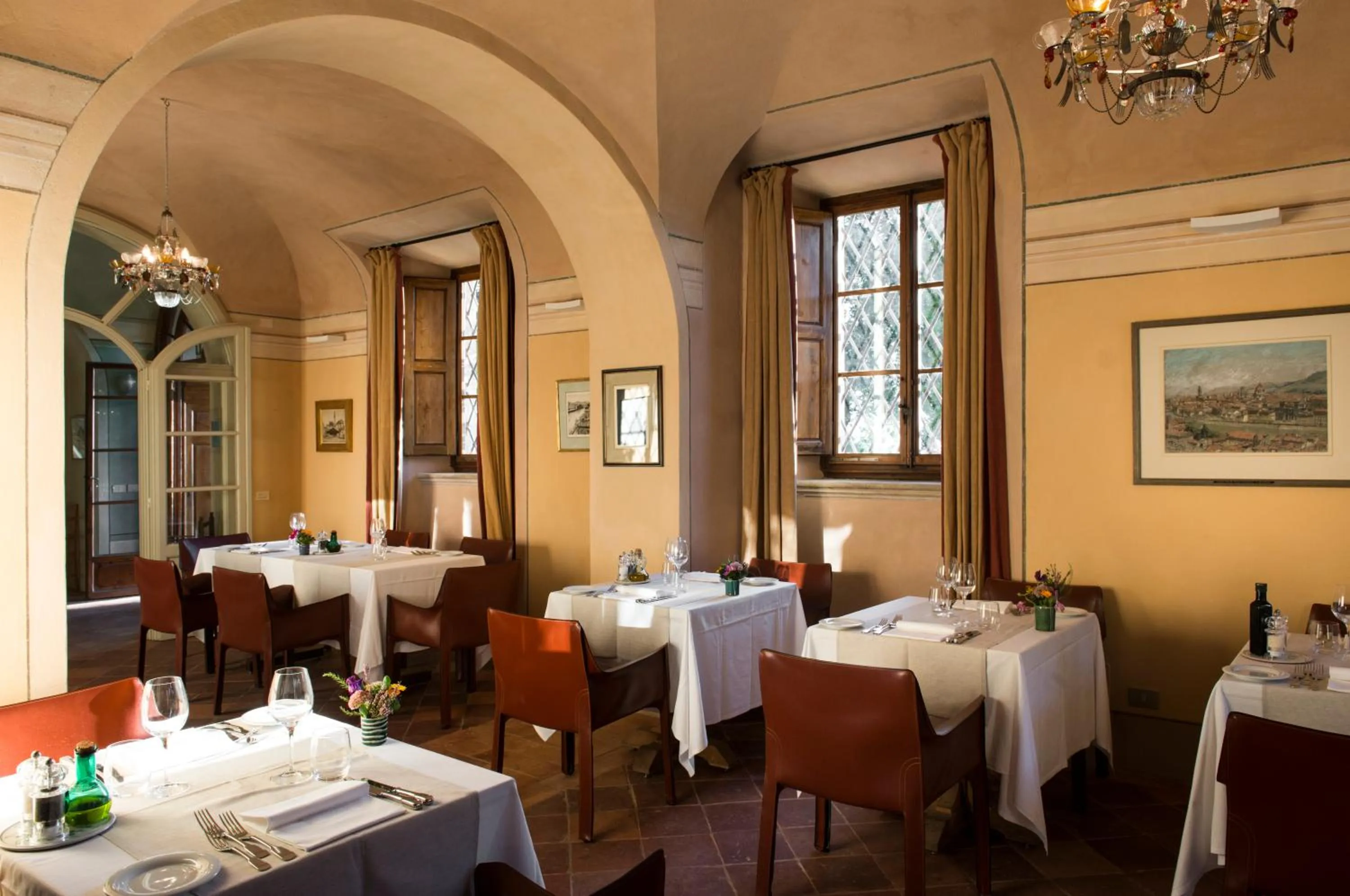 Restaurant/places to eat in Borgo Pignano Volterra Tuscany