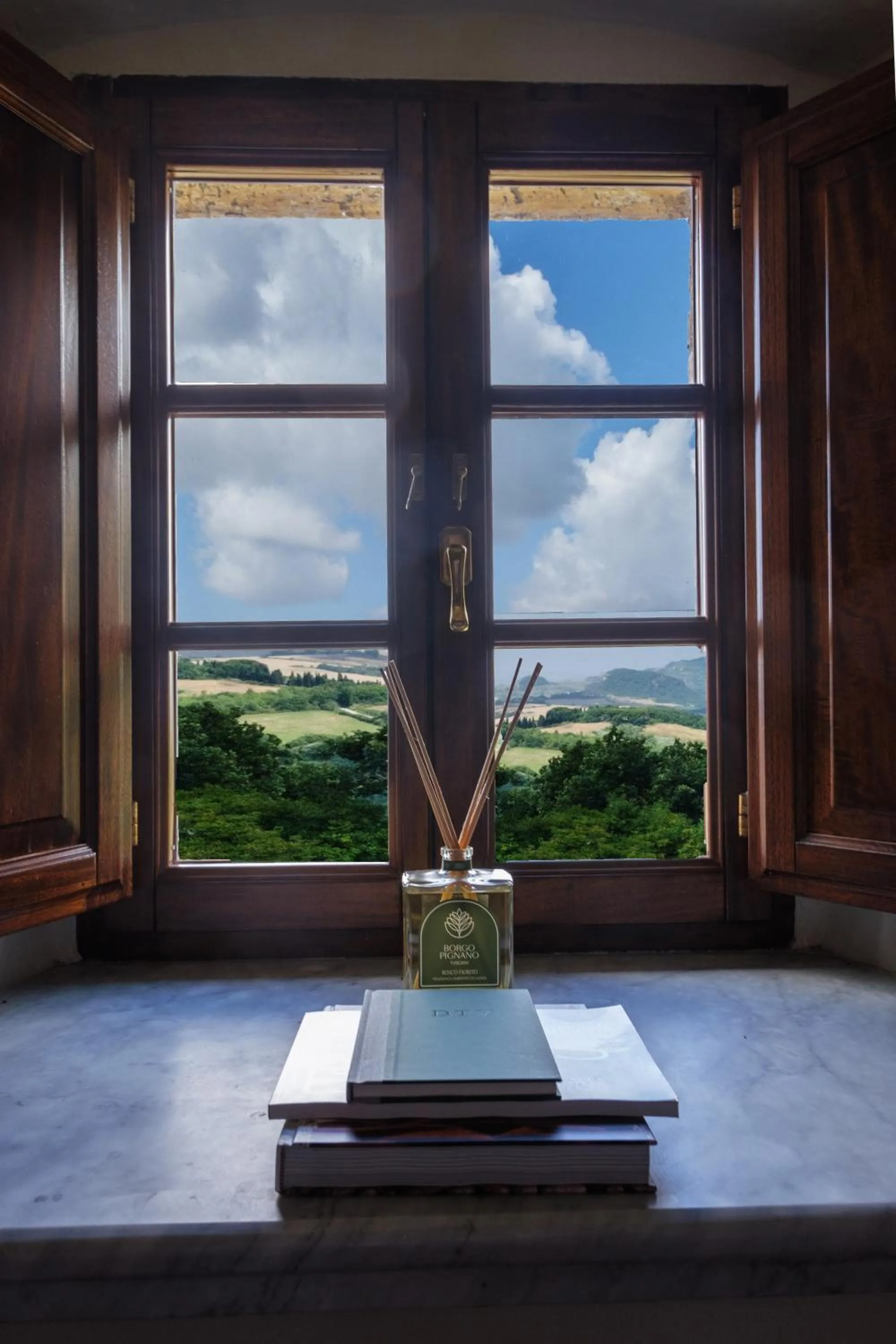 View (from property/room) in Borgo Pignano Volterra Tuscany