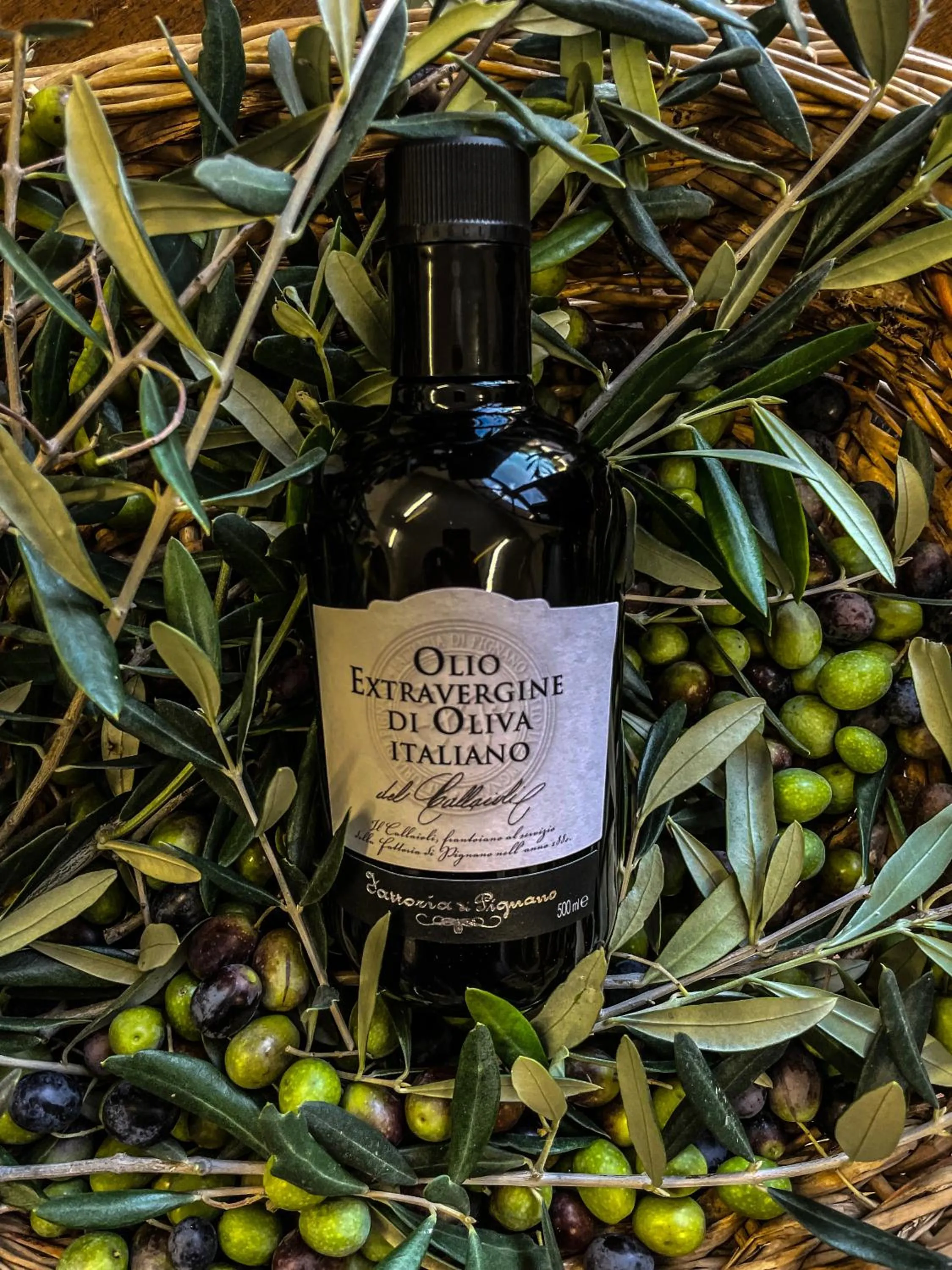 Food close-up in Borgo Pignano Volterra Tuscany