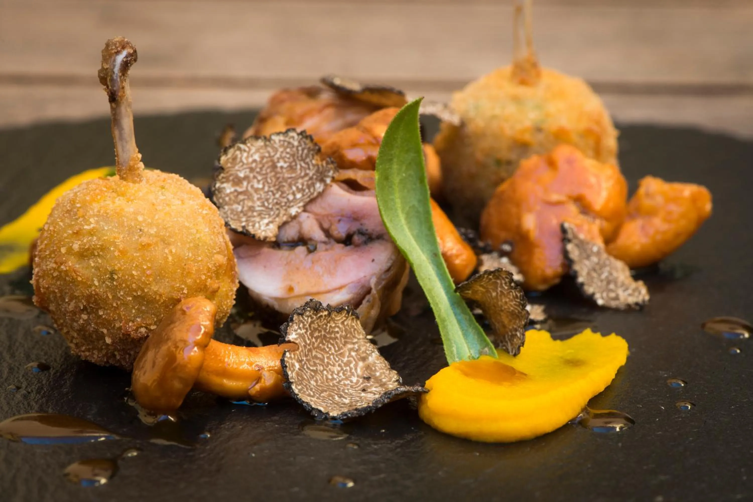 Food in Borgo Pignano Volterra Tuscany