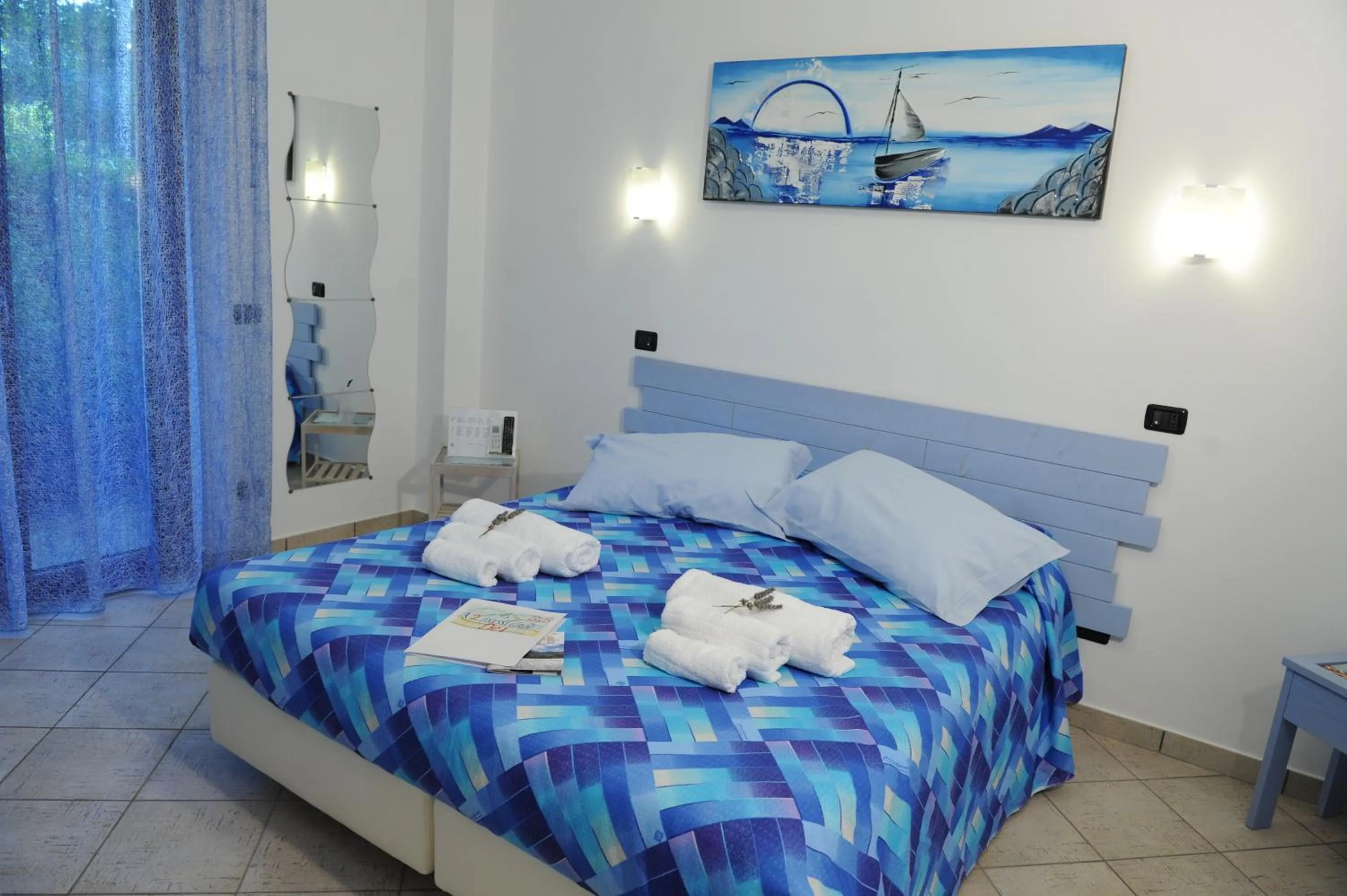 Bedroom in A 2 Passi Dagli Dei