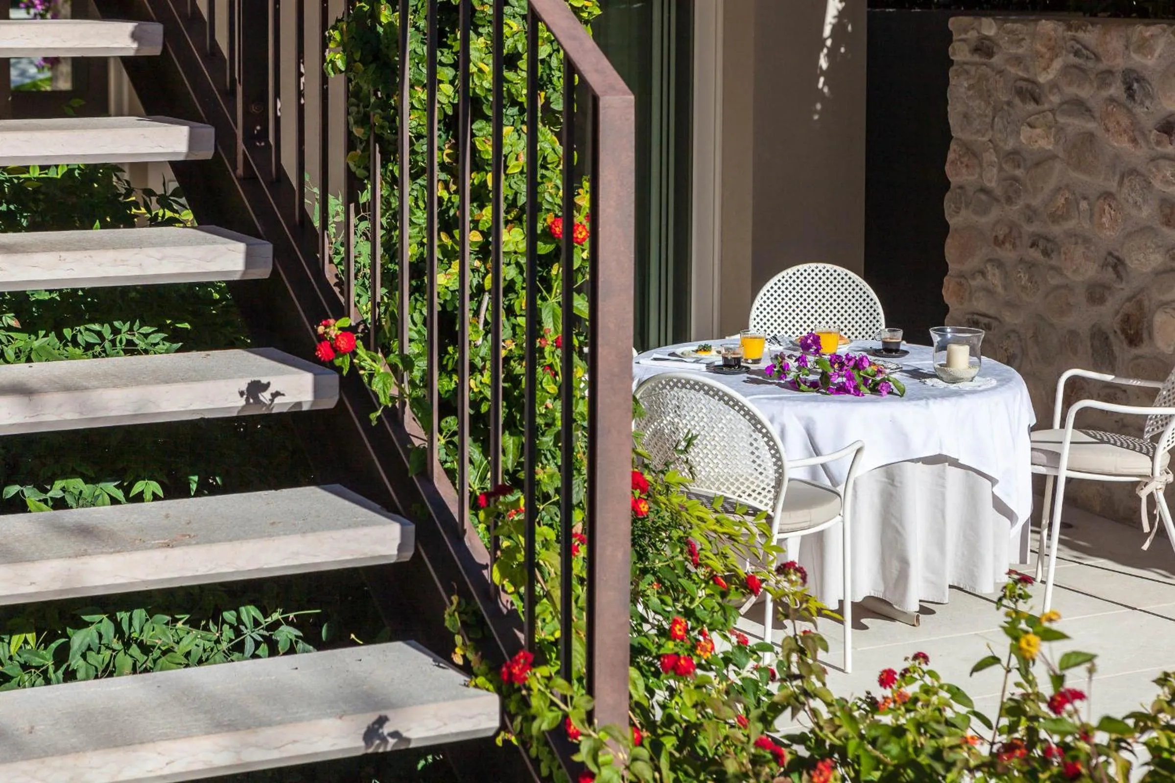 Patio in Quercia Belvedere Relais