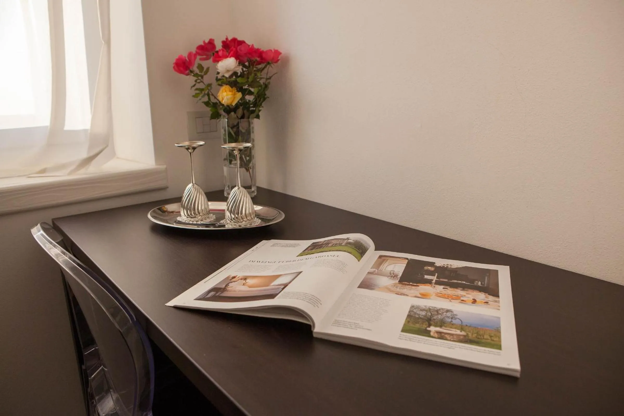 Decorative detail in Quercia Belvedere Relais