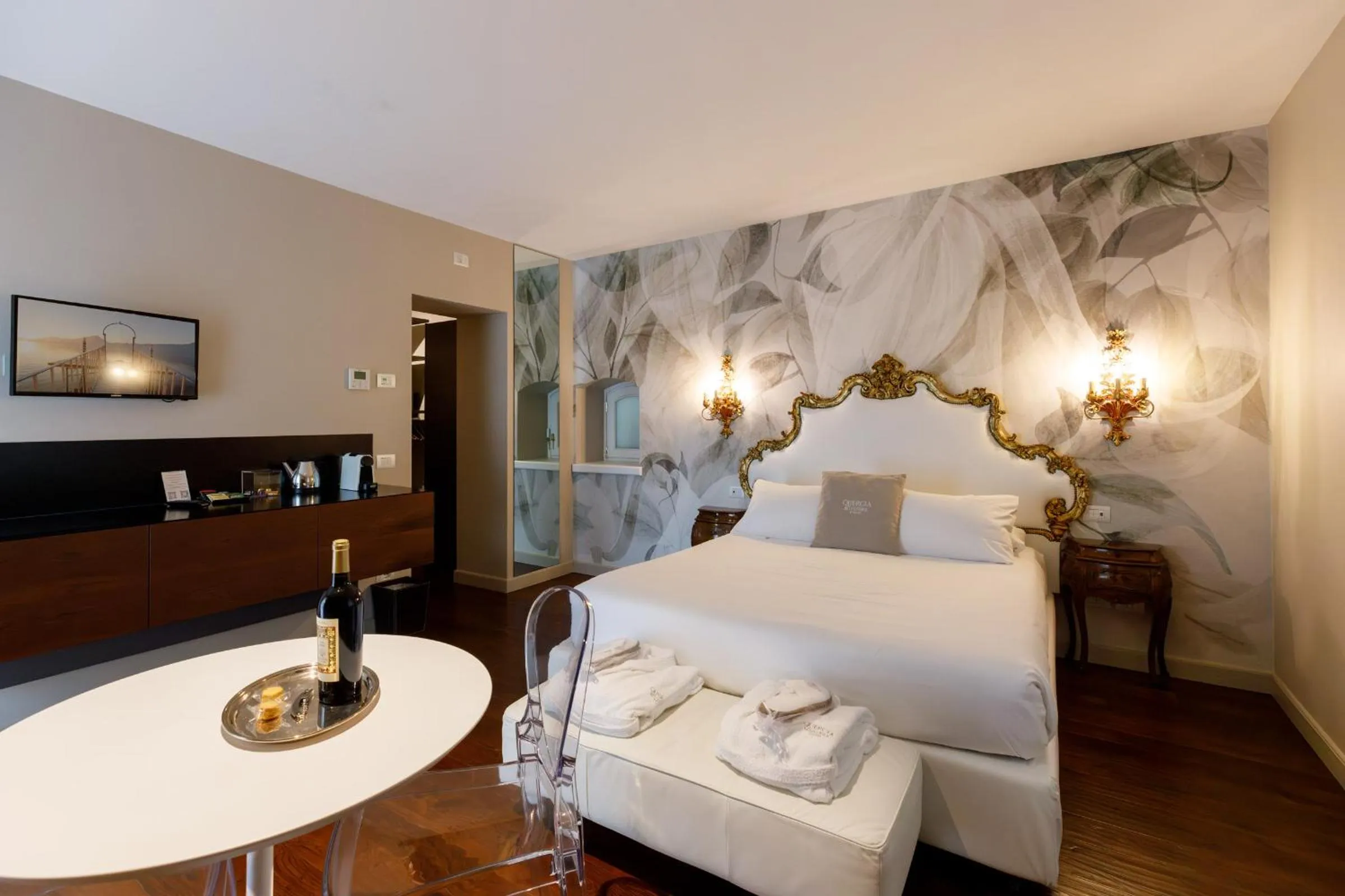 Bedroom, Bed in Quercia Belvedere Relais