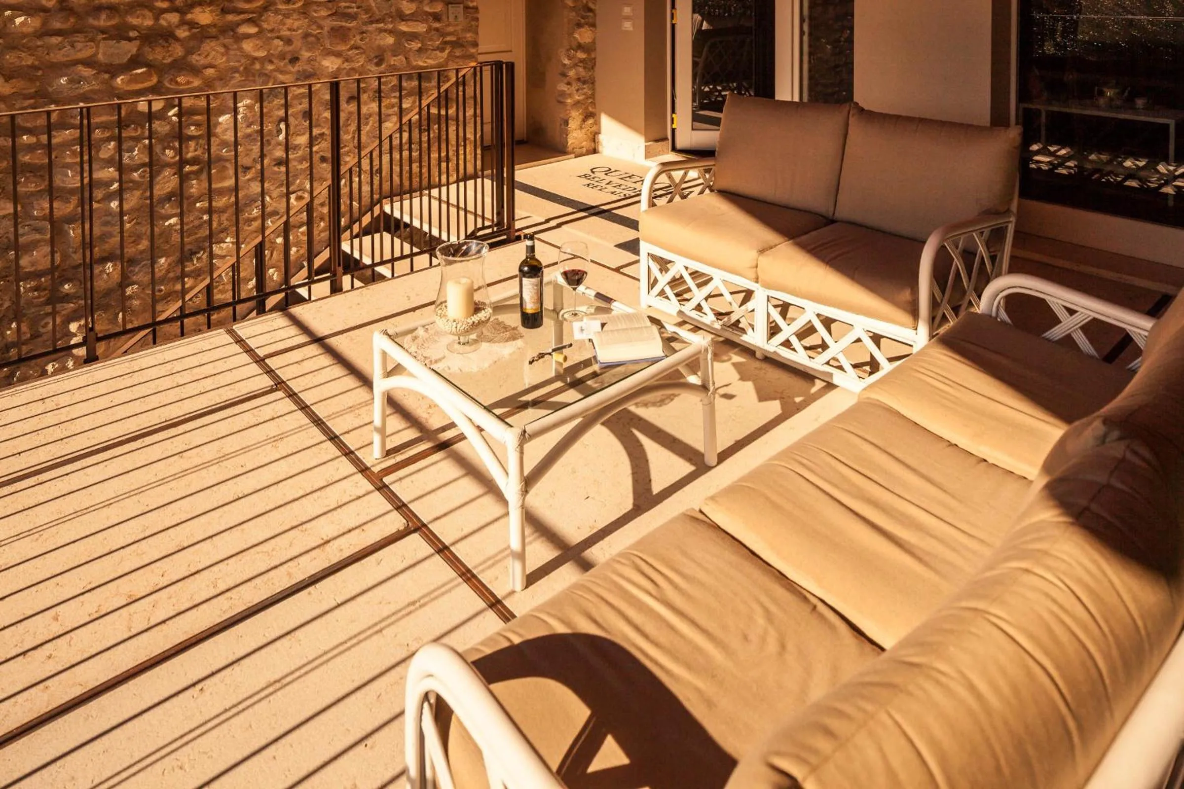 Patio in Quercia Belvedere Relais