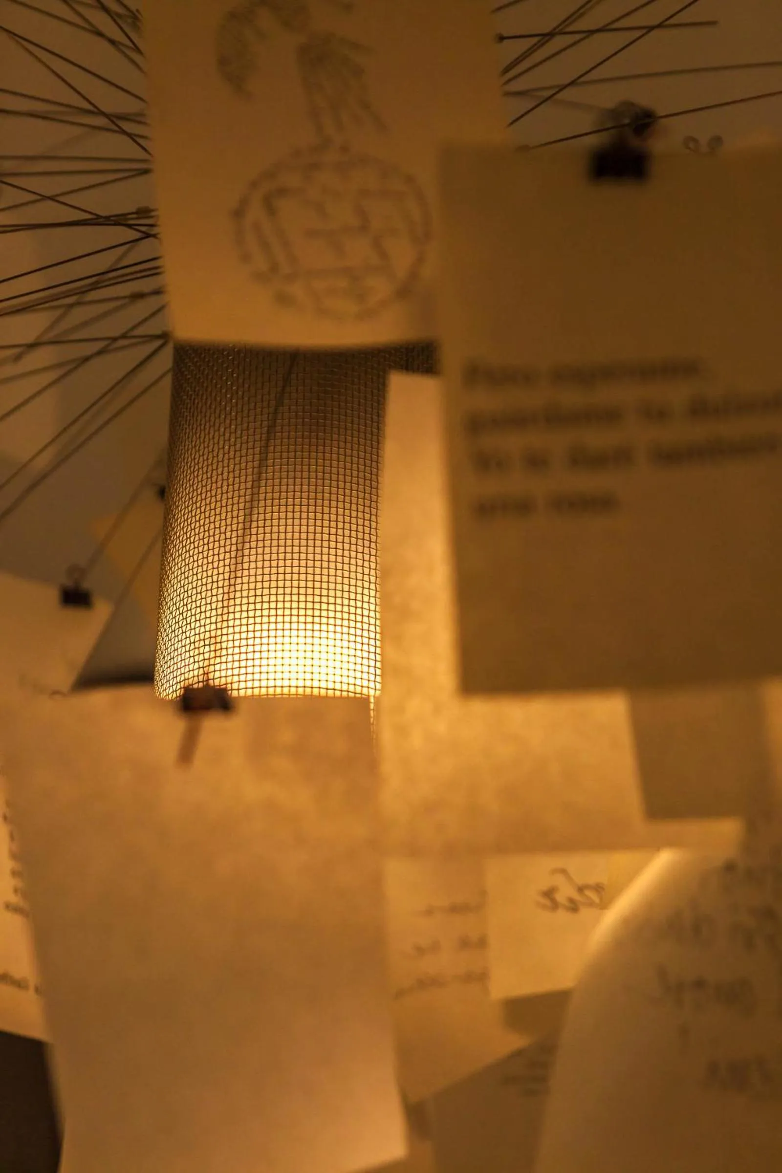 Decorative detail in Quercia Belvedere Relais