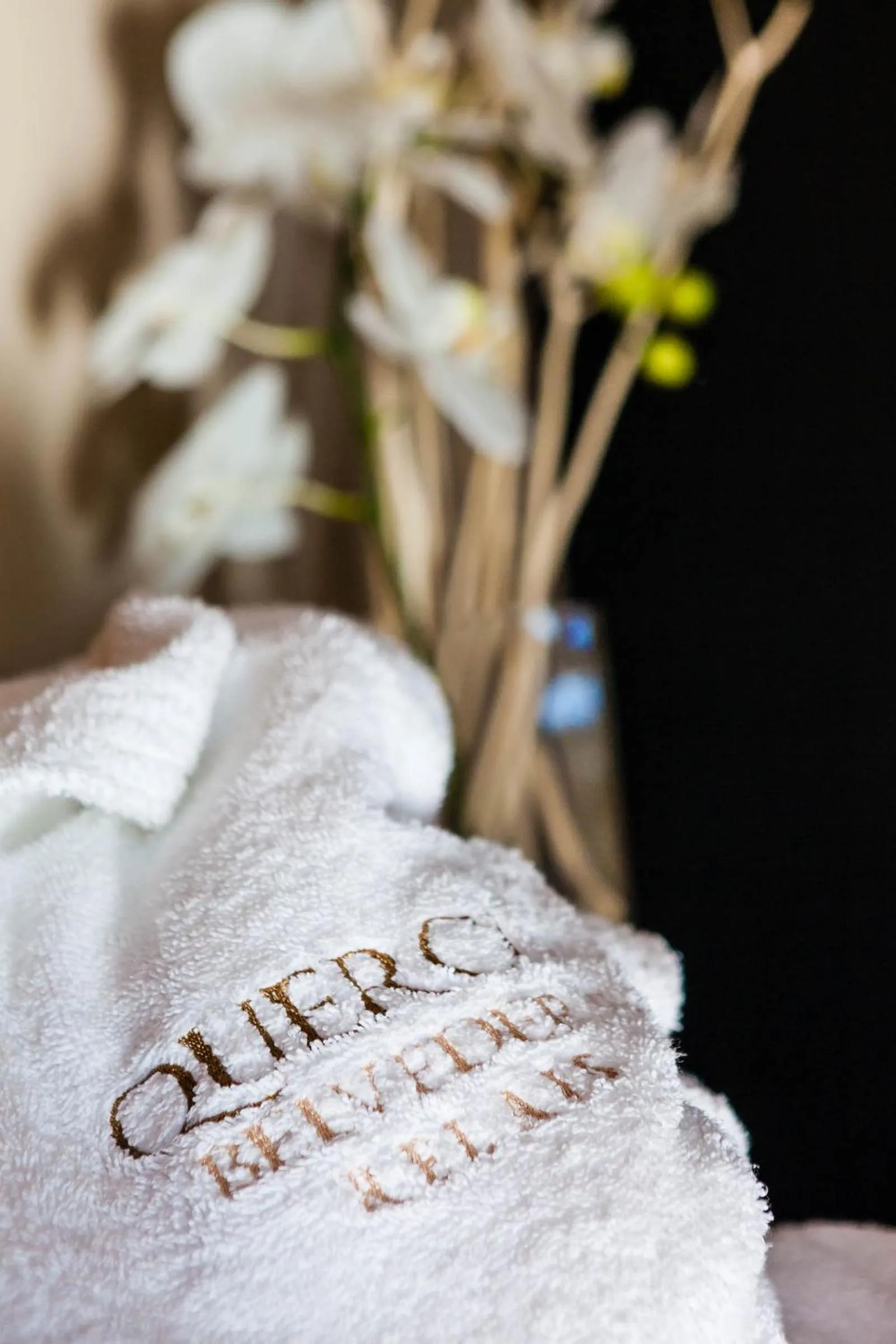 Decorative detail in Quercia Belvedere Relais