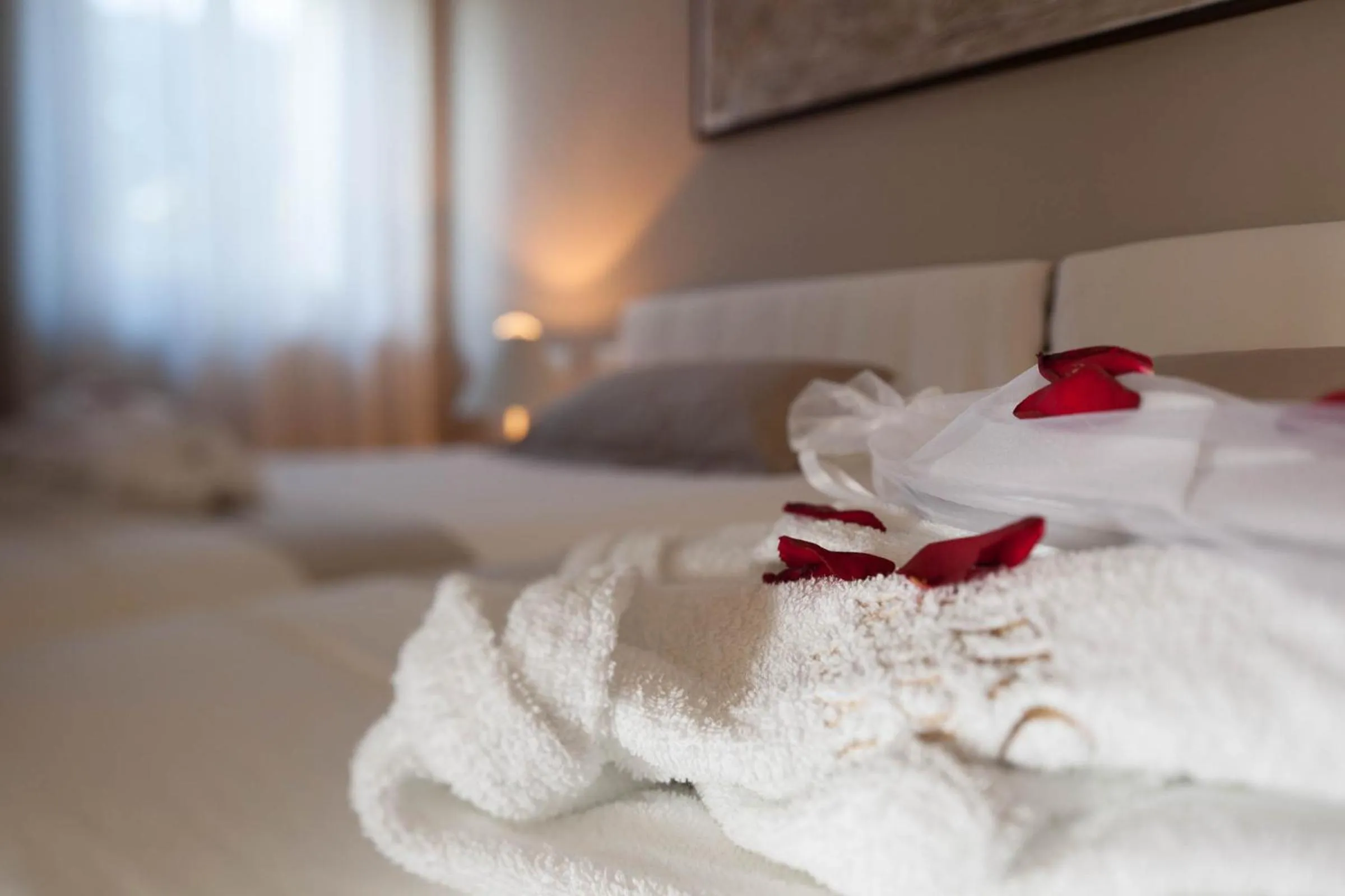 Bed in Quercia Belvedere Relais