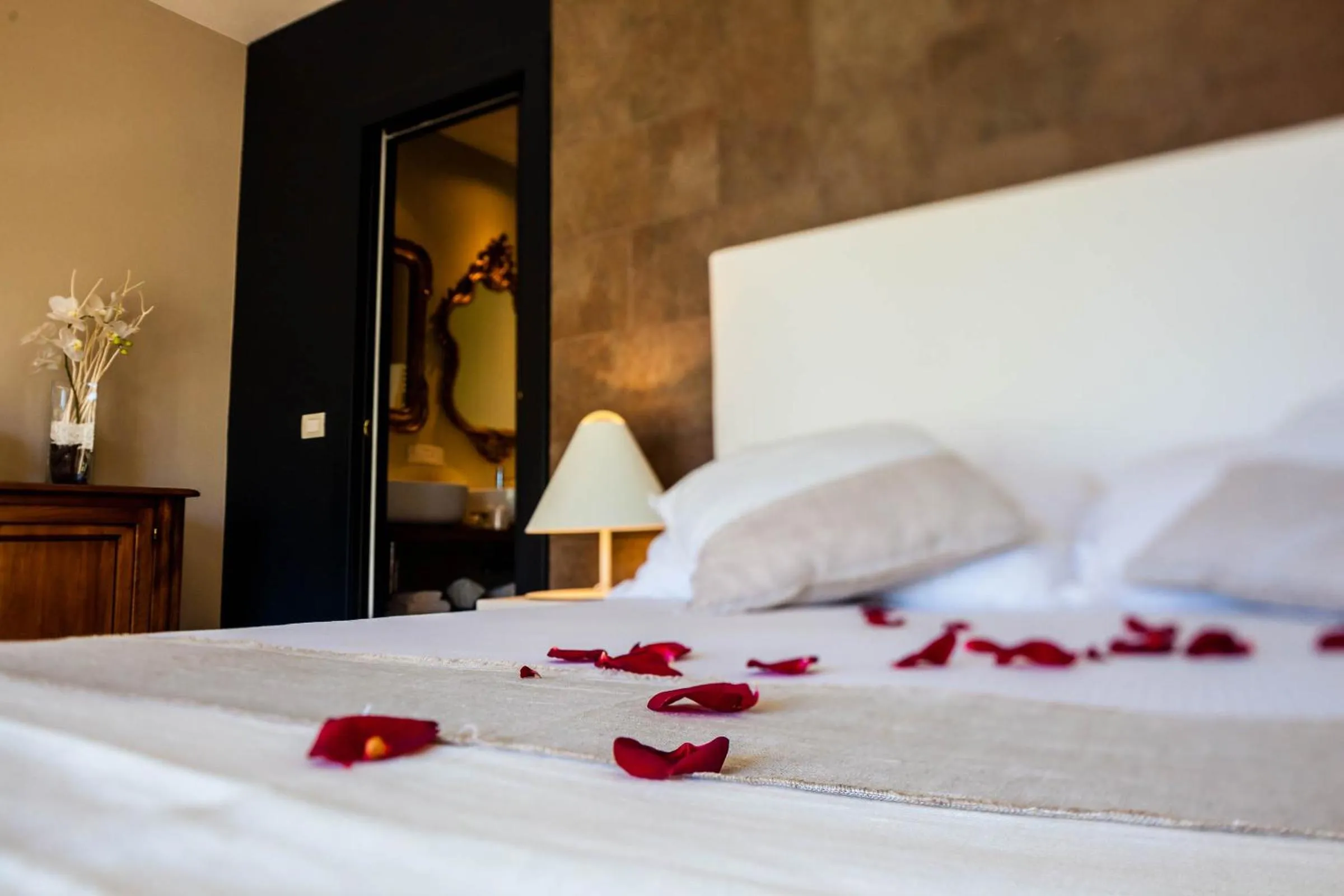 Bedroom, Bed in Quercia Belvedere Relais