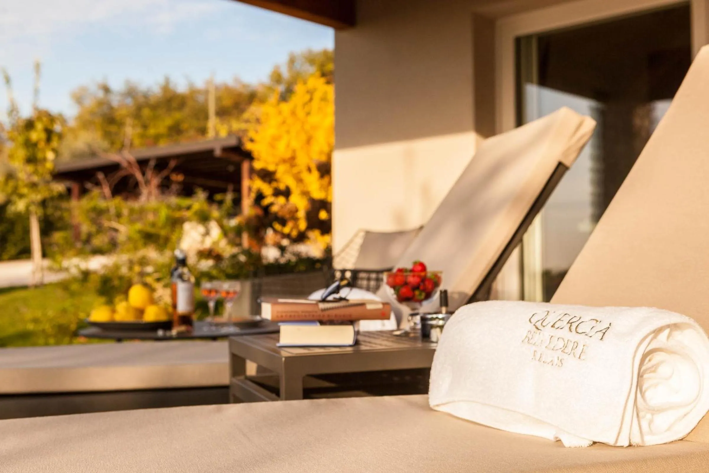 Patio in Quercia Belvedere Relais