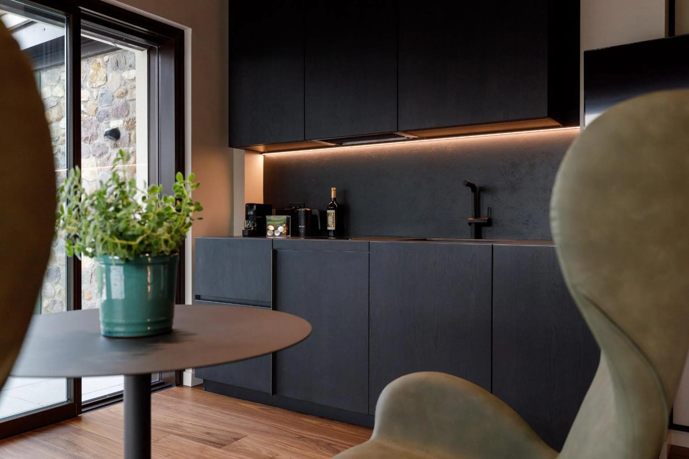 kitchen in Quercia Belvedere Relais