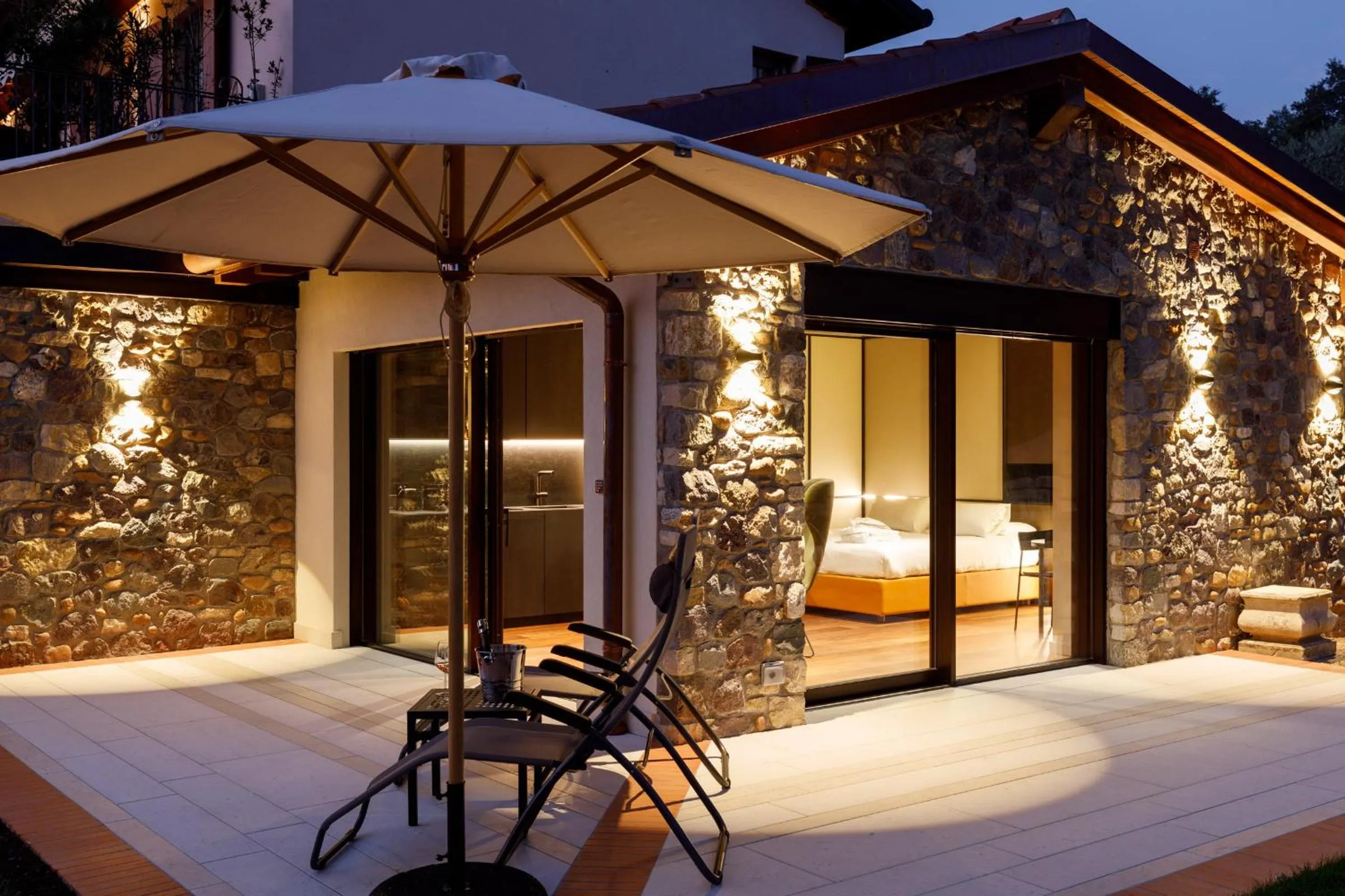 Patio in Quercia Belvedere Relais