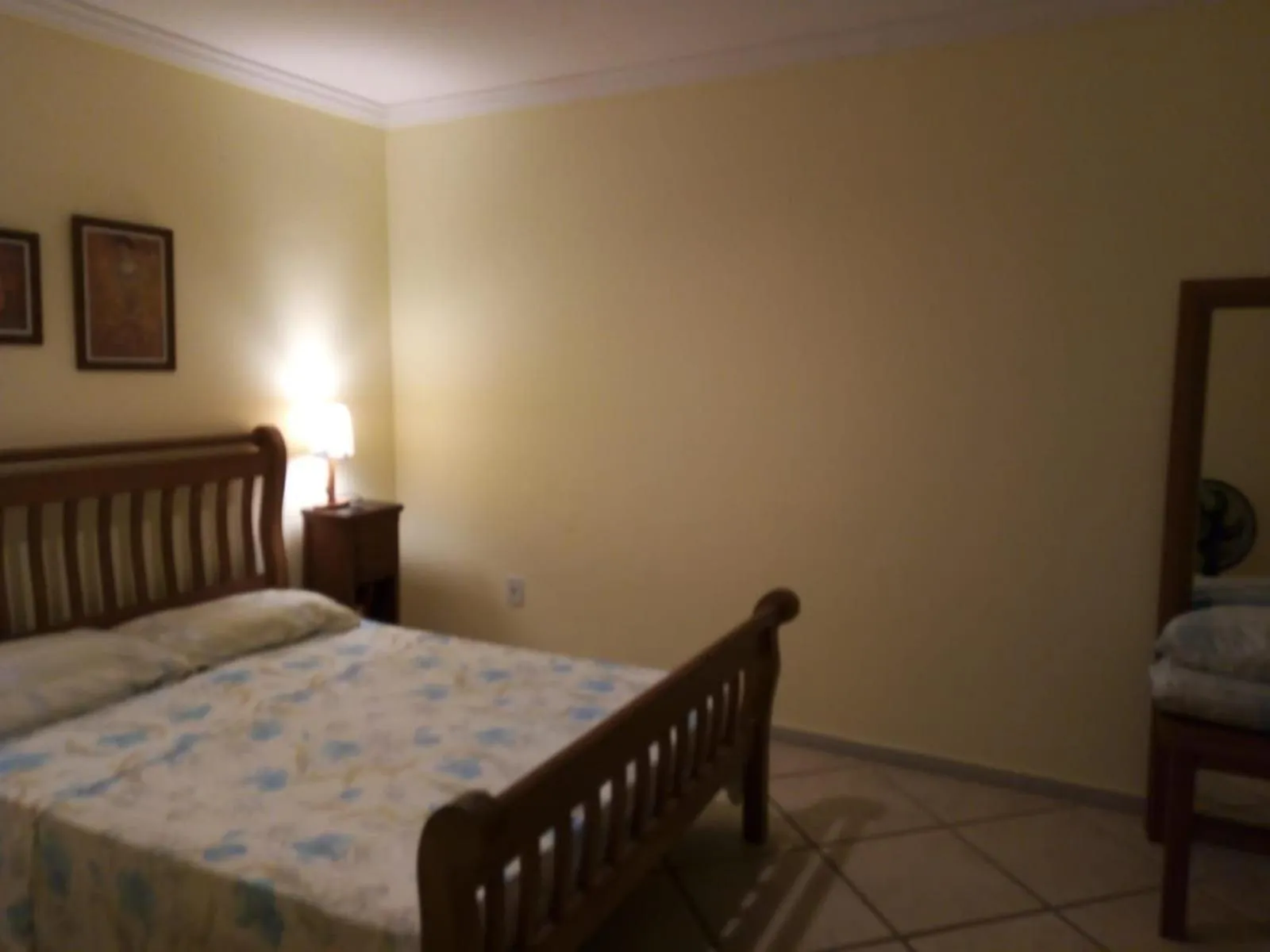 Bedroom, Bed in DUNAS BEACH - (Praia de Dunas e Forte) - Arejado e luminoso com amplo espaço esterno e churrasqueira.