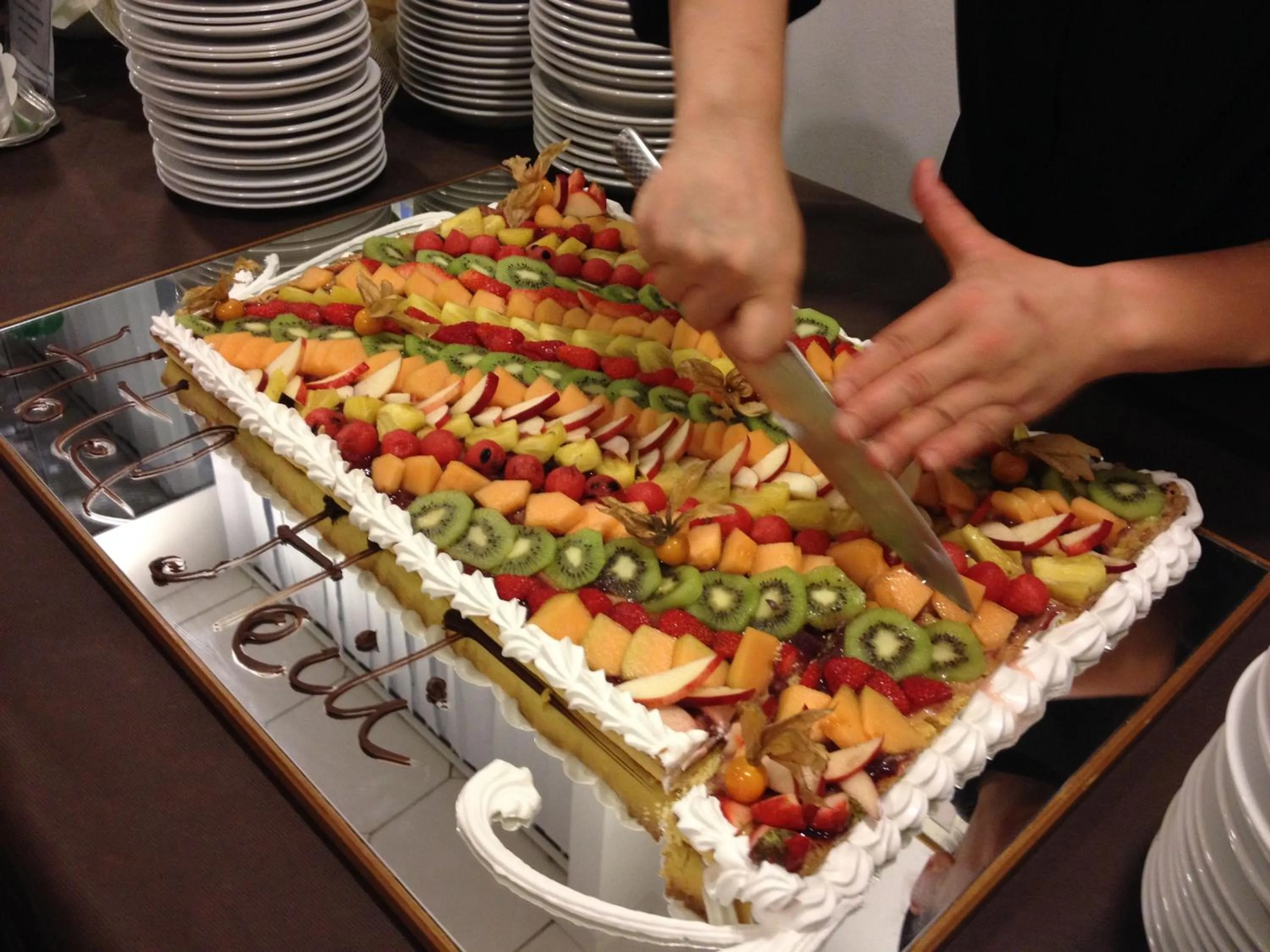 Lunch in Hotel Haiti