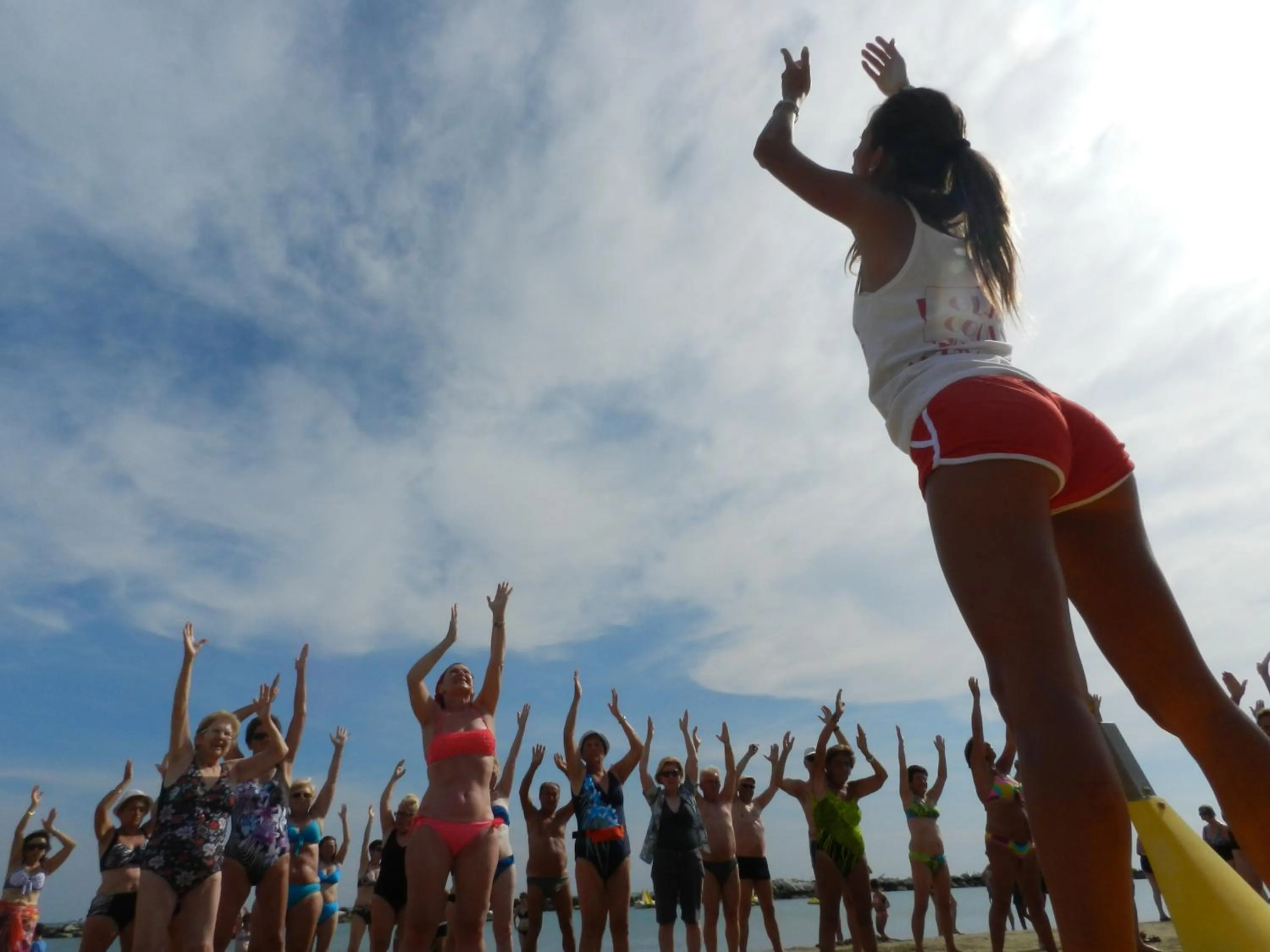 Hot Tub in Hotel Haiti