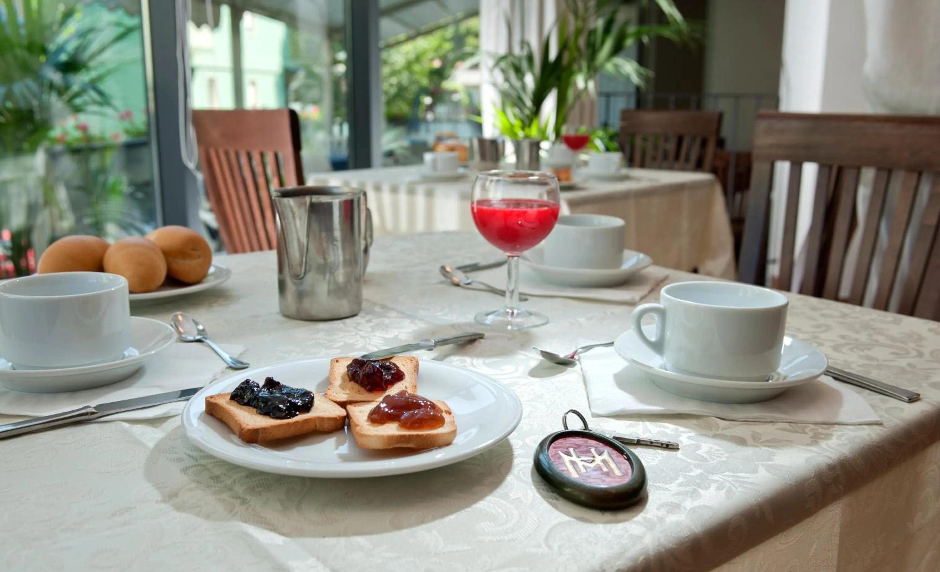 Food close-up in Hotel Madison