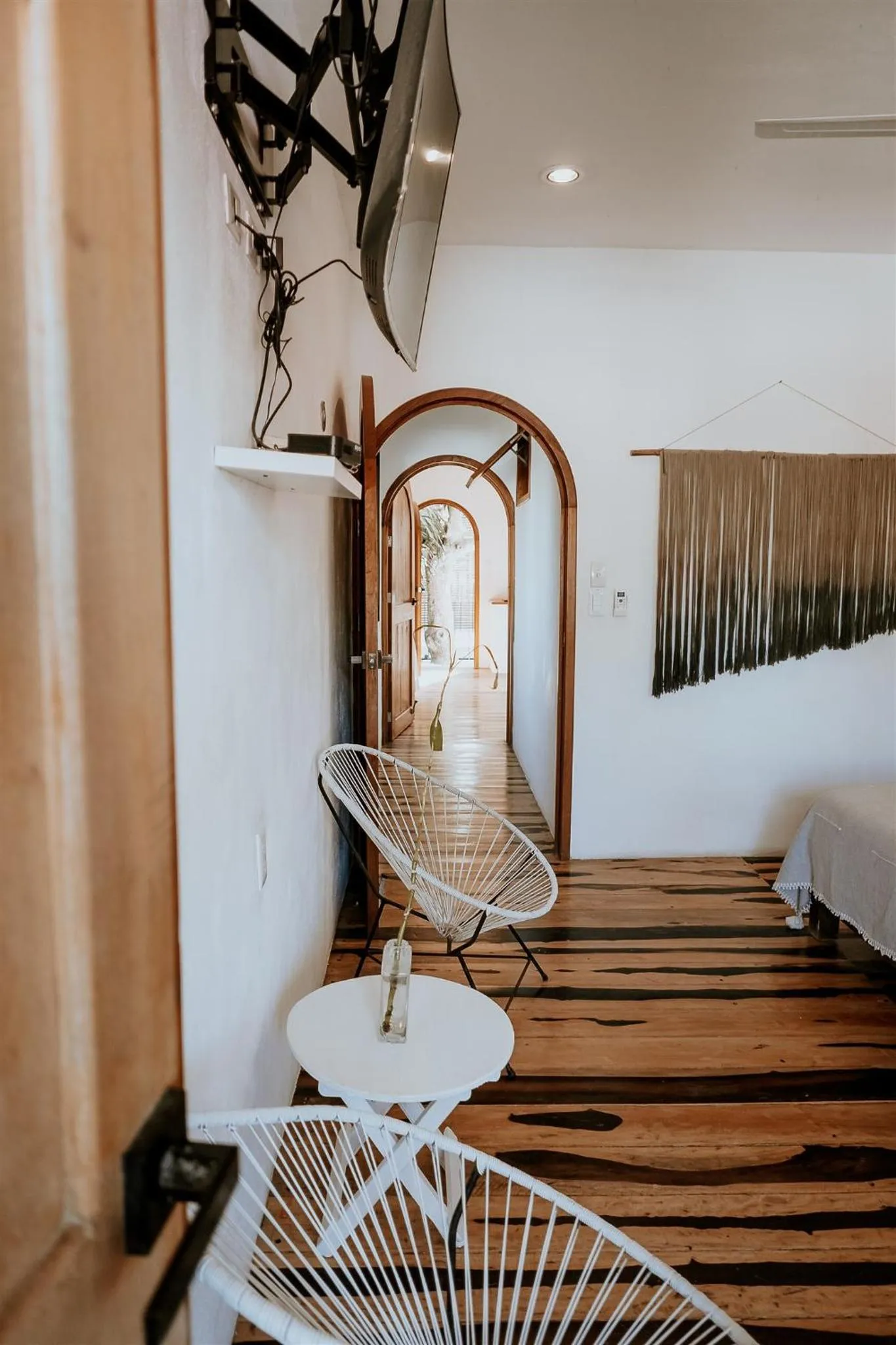 Bed in Apartments & Suites MADRE Holbox Self-Check IN