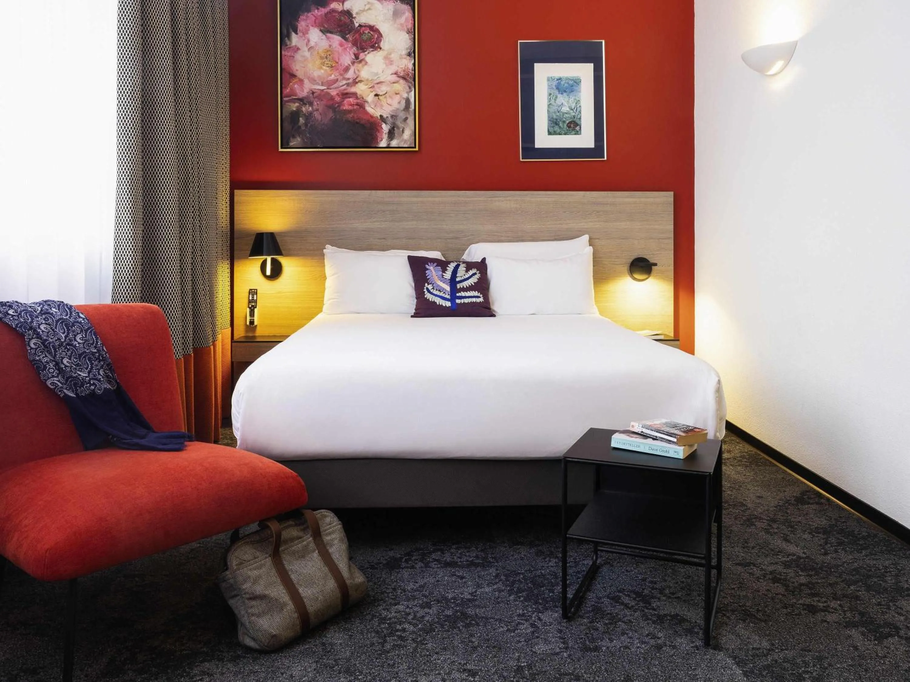 Bedroom, Bed in Mercure Hotel Forbach Centre de Loisirs