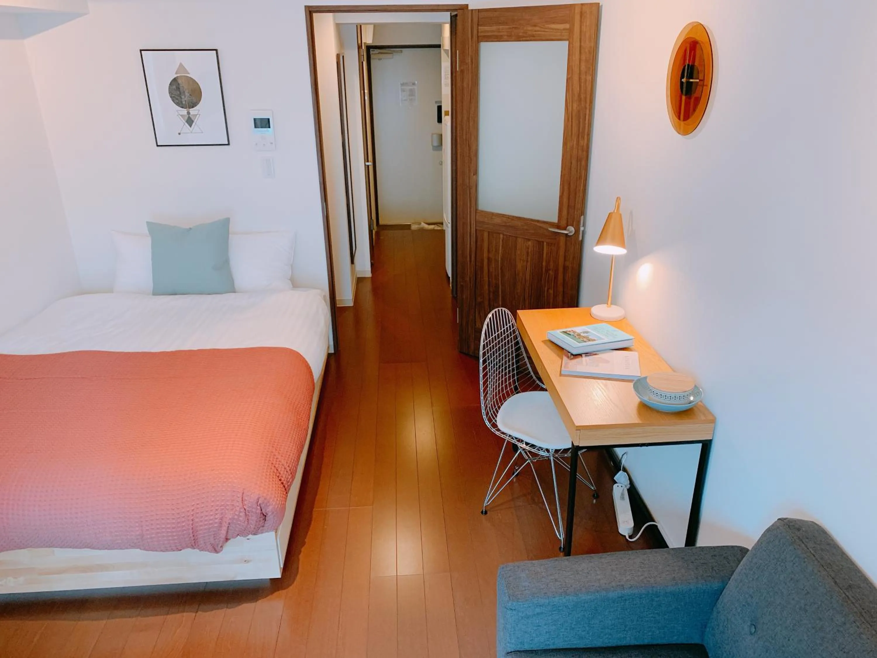 Bed in Dash Living Higashi Azabu