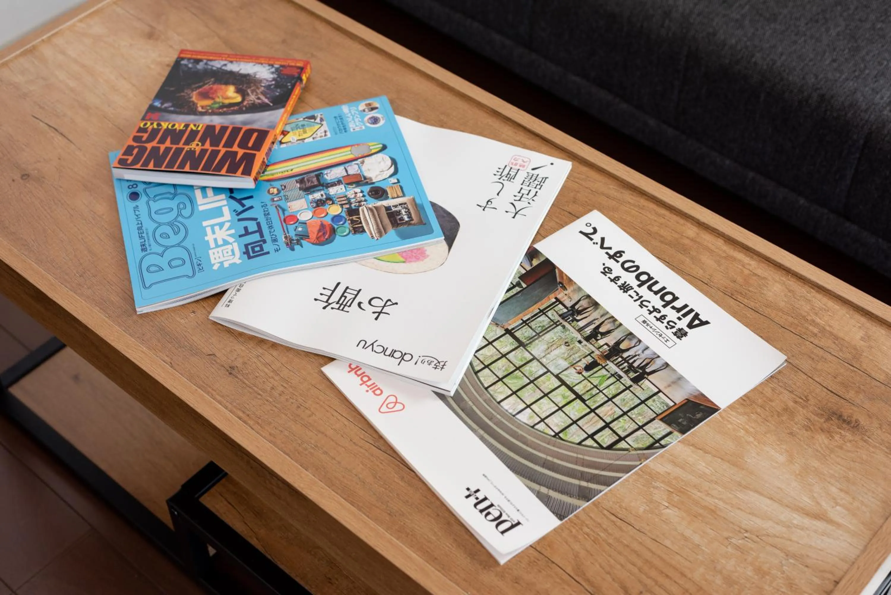 Decorative detail in Dash Living Higashi Azabu