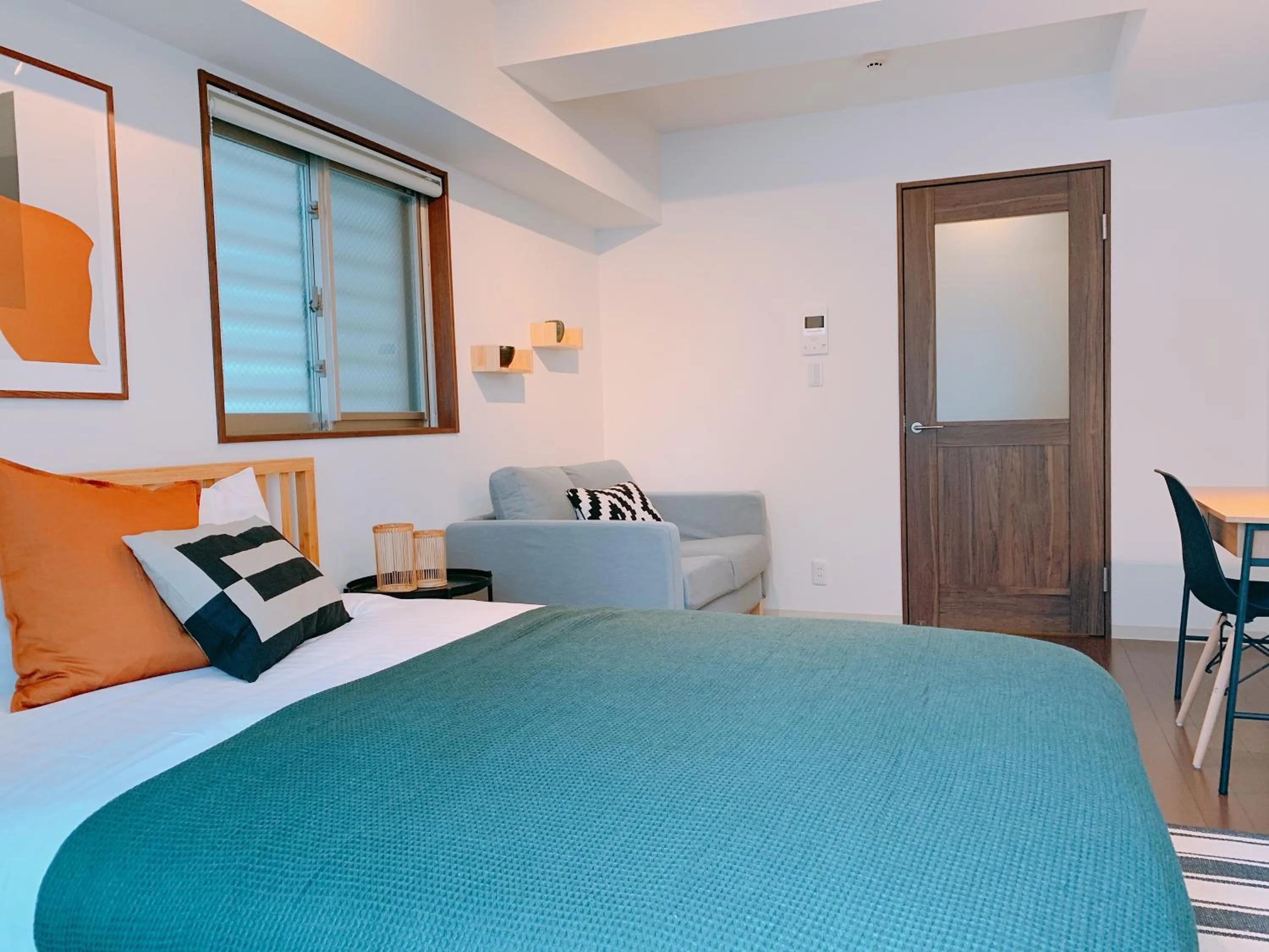 Bed in Dash Living Higashi Azabu