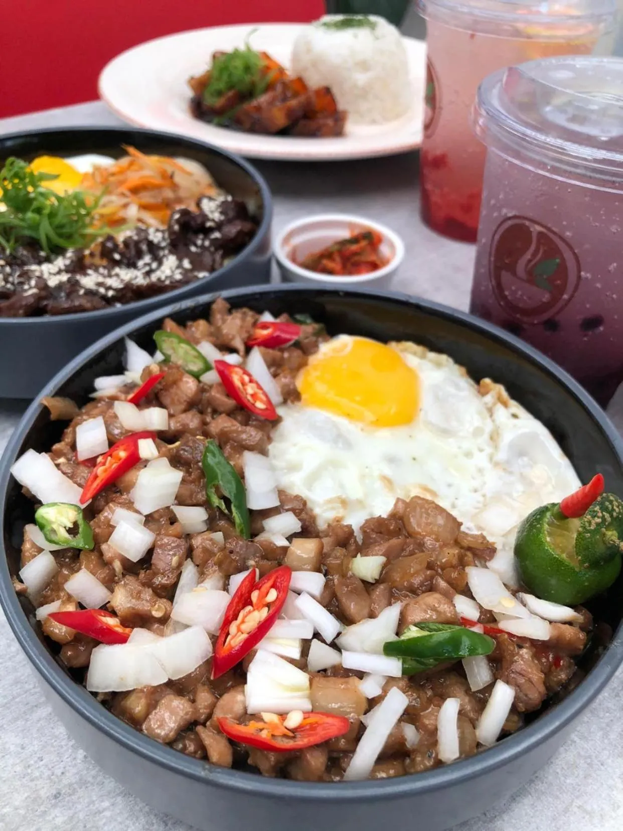 Food and drinks in Kojõ Hotel Tagum