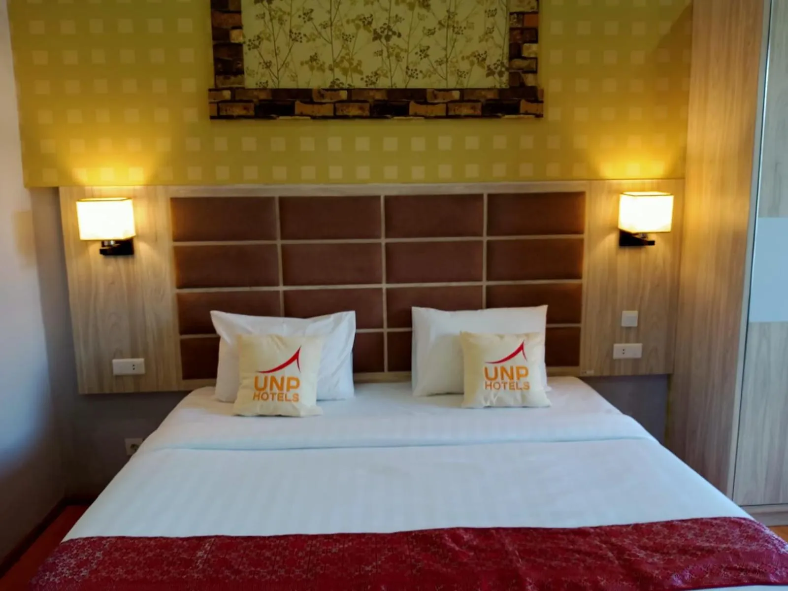 Bed in UNP Hotel & Convention