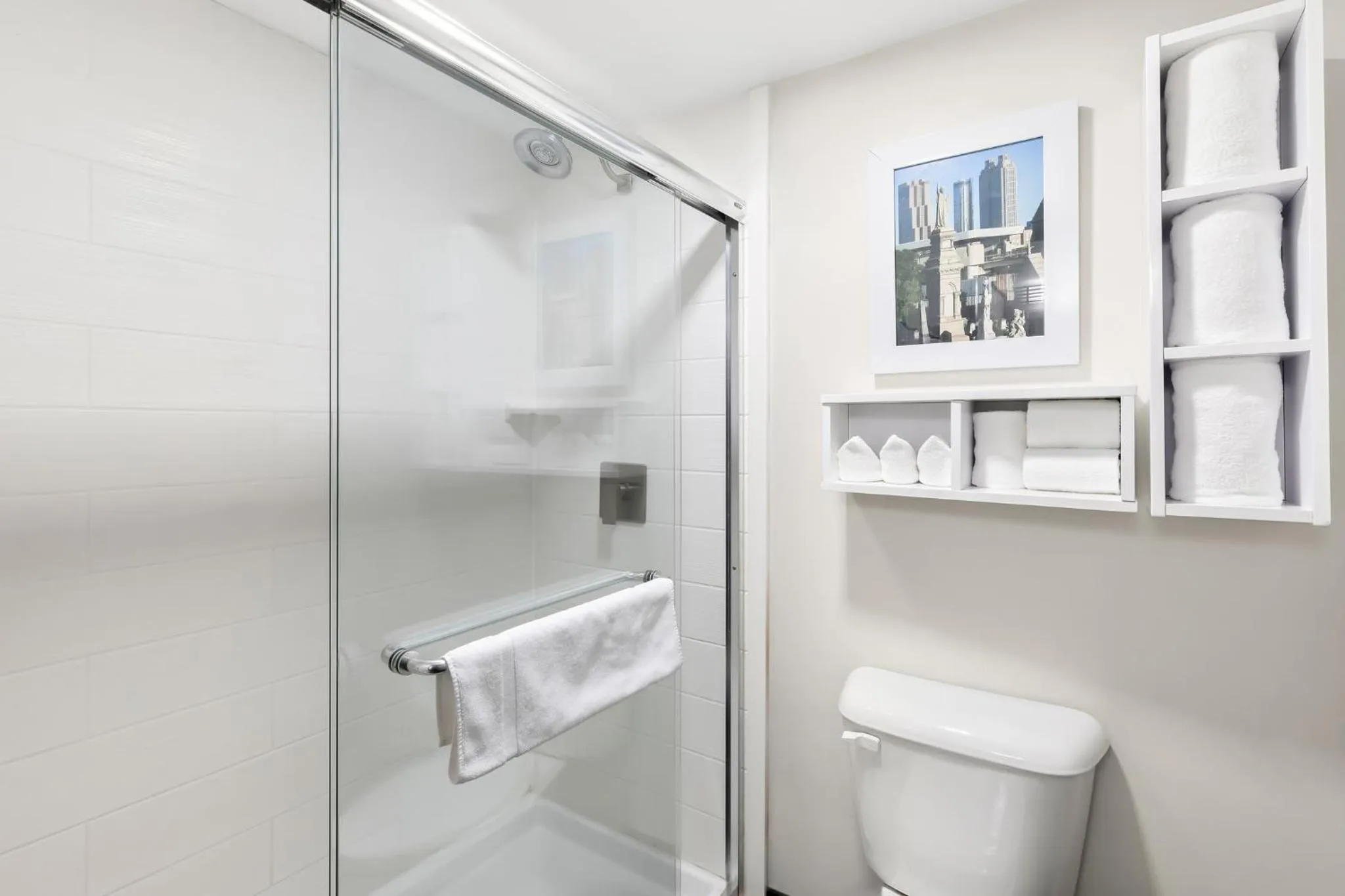 Bathroom in Holiday Inn Express Atlanta Galleria-Ballpark Area by IHG