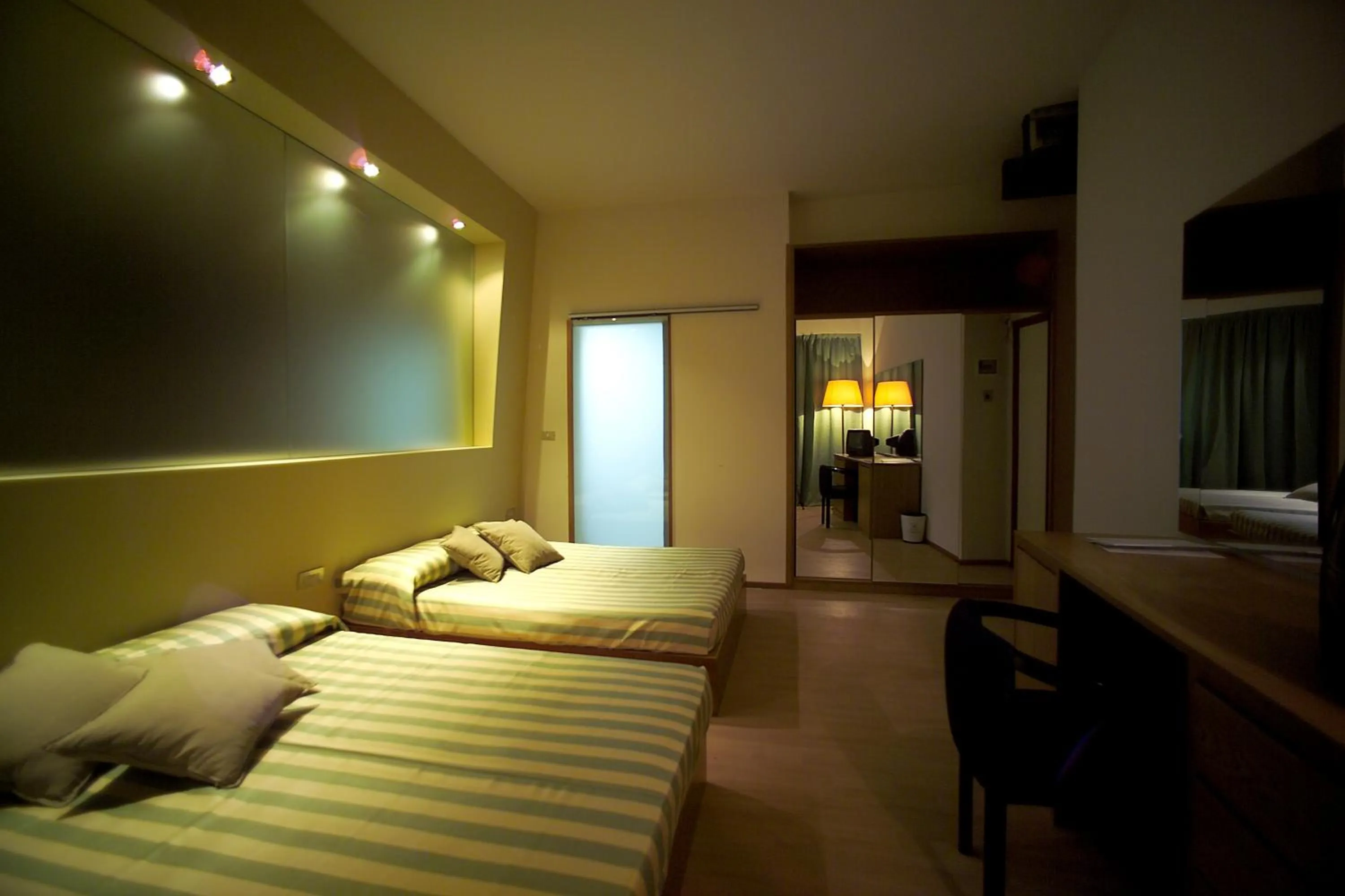 Bedroom in Hotel President