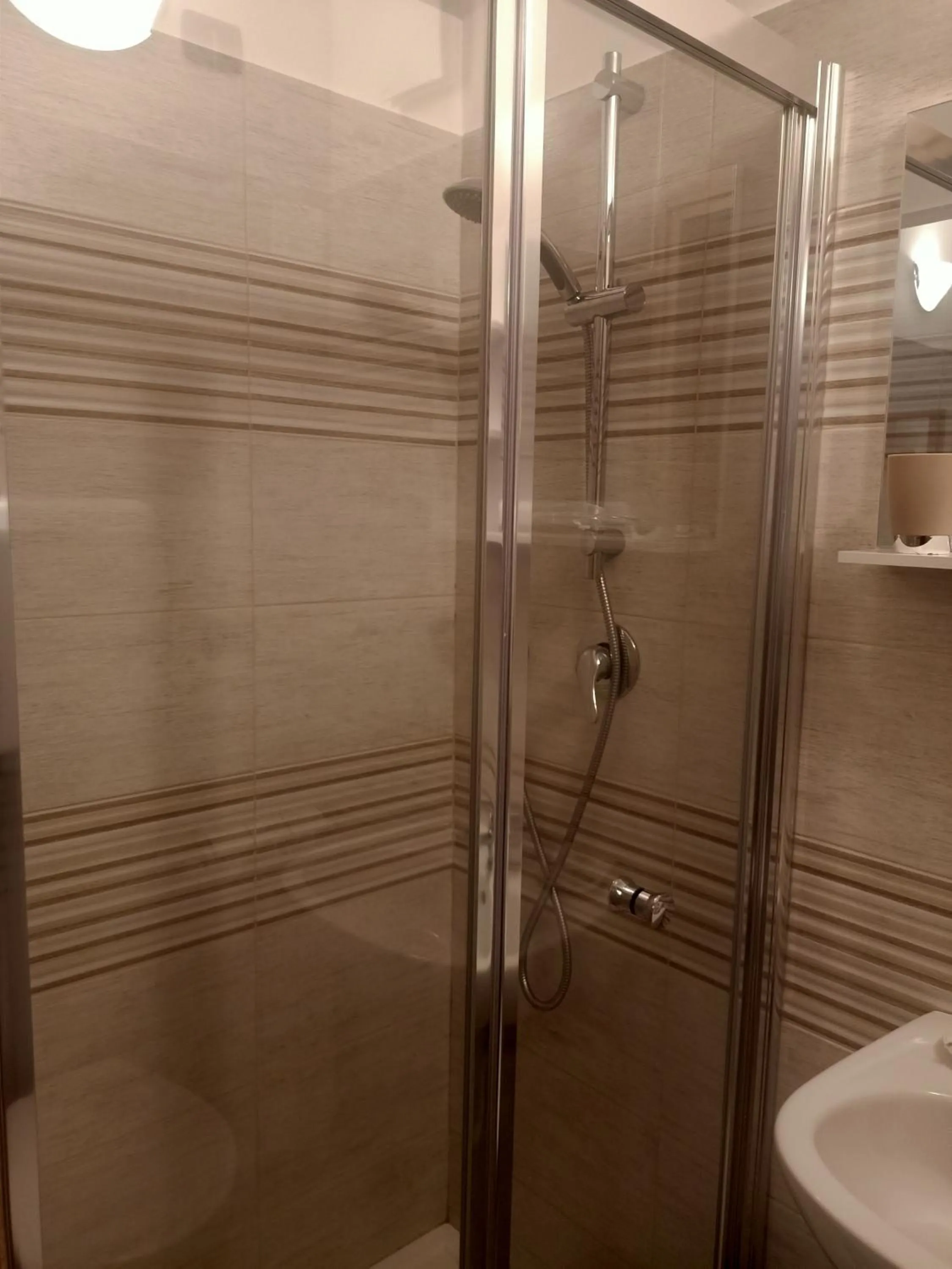 Shower in Hotel Serena