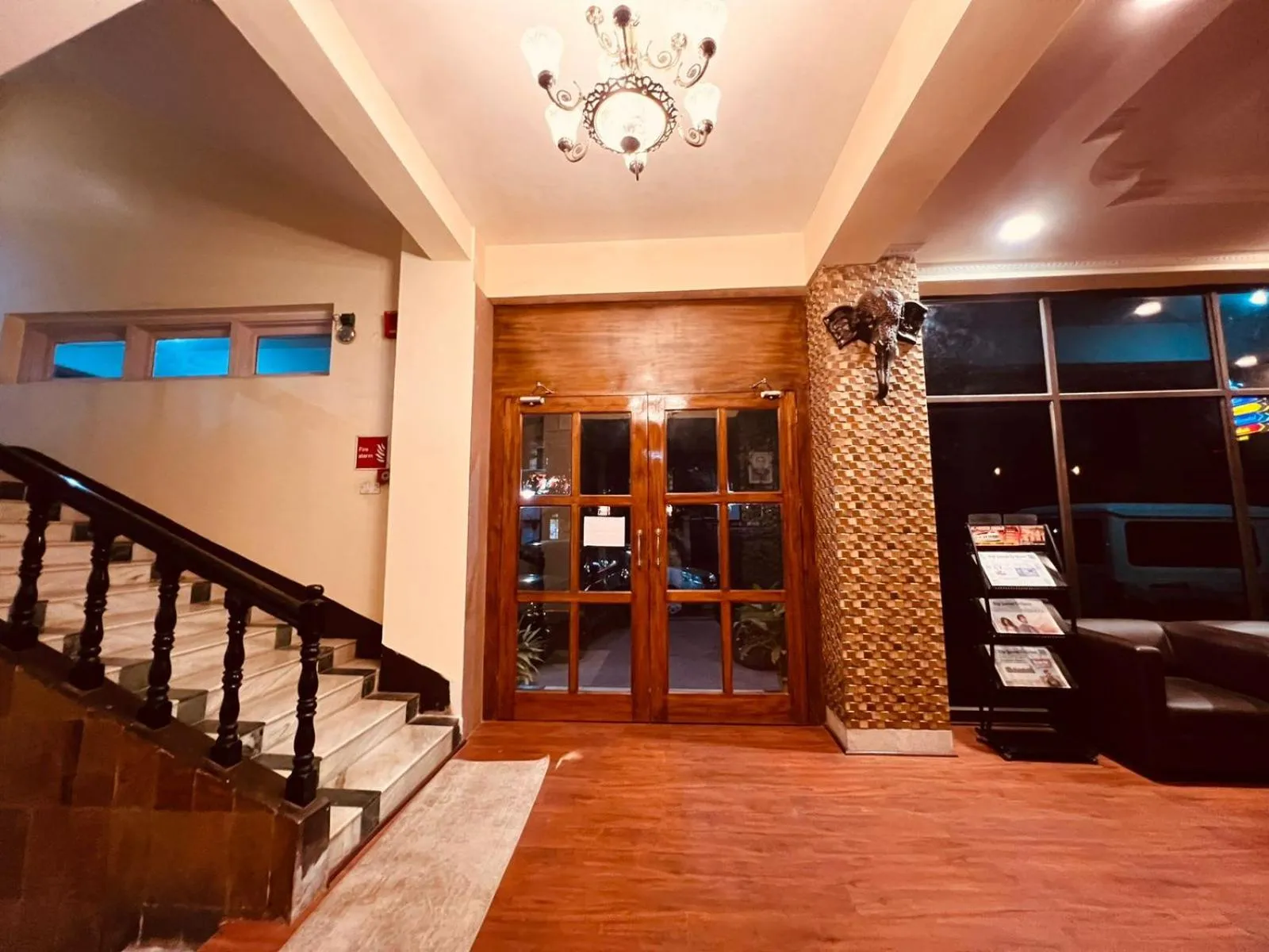 Lobby or reception in Hotel Bluemoon