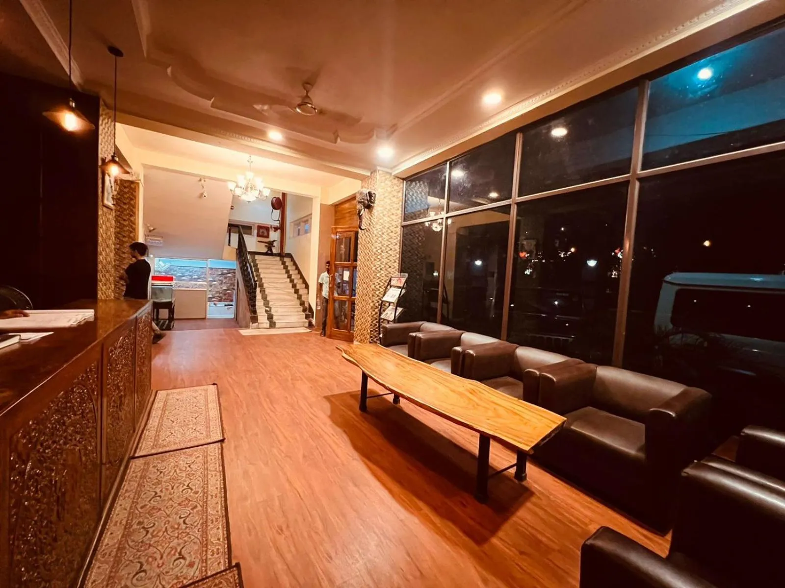Lobby or reception in Hotel Bluemoon