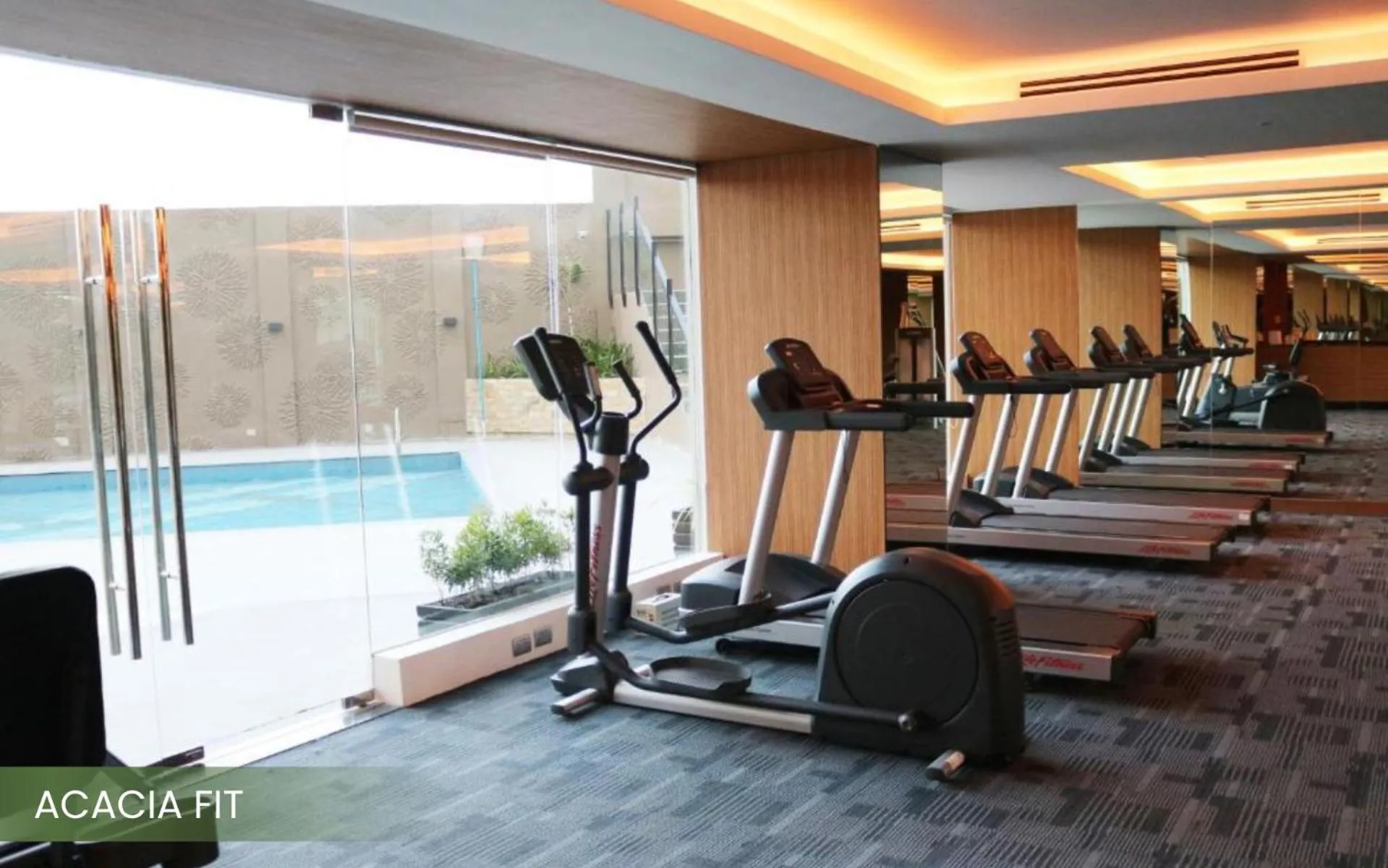 Fitness centre/facilities in Acacia Hotel Davao