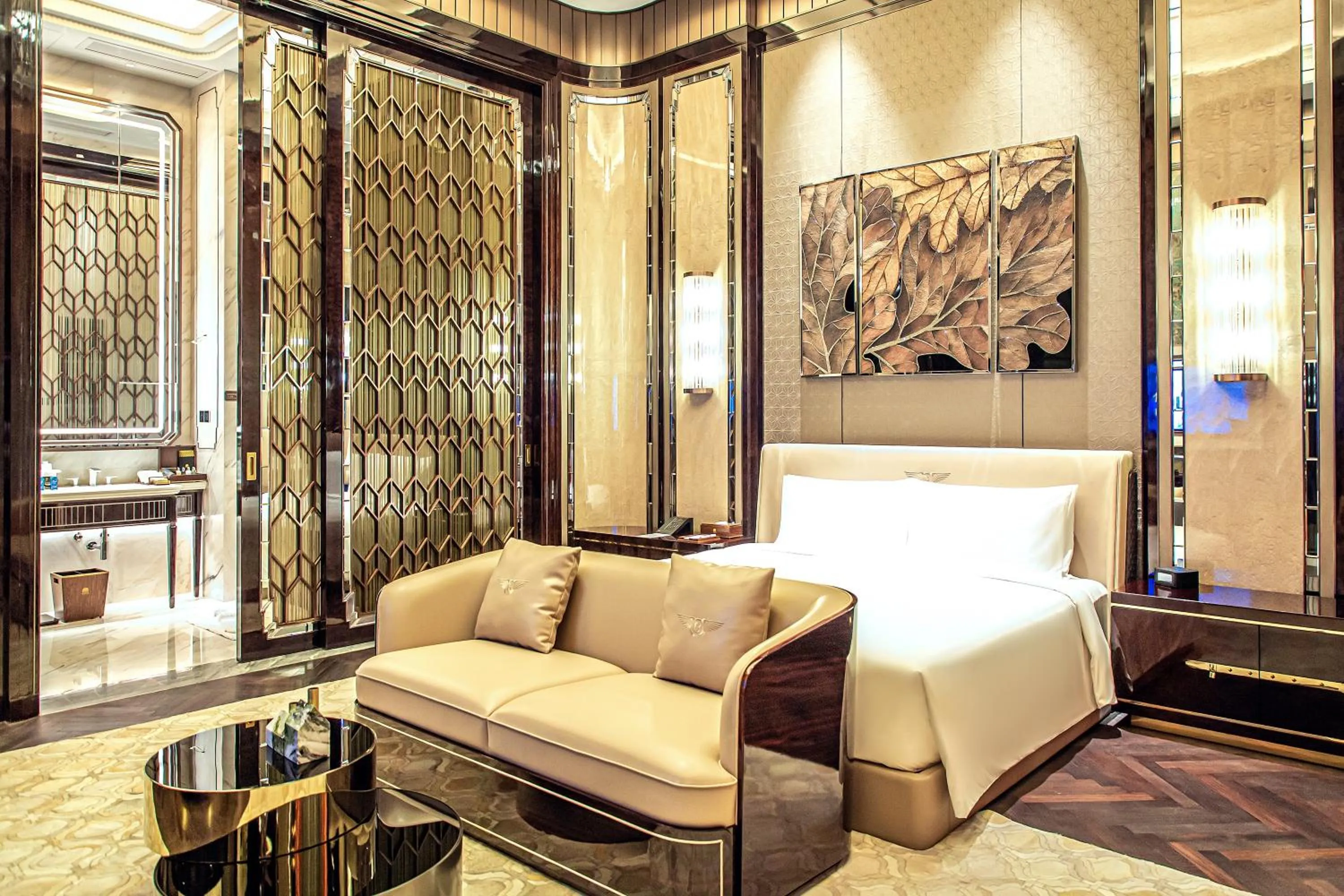 Bedroom in Jin Bei Palace Hotel