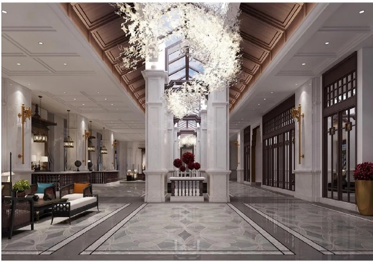 Lobby or reception in Jin Bei Palace Hotel