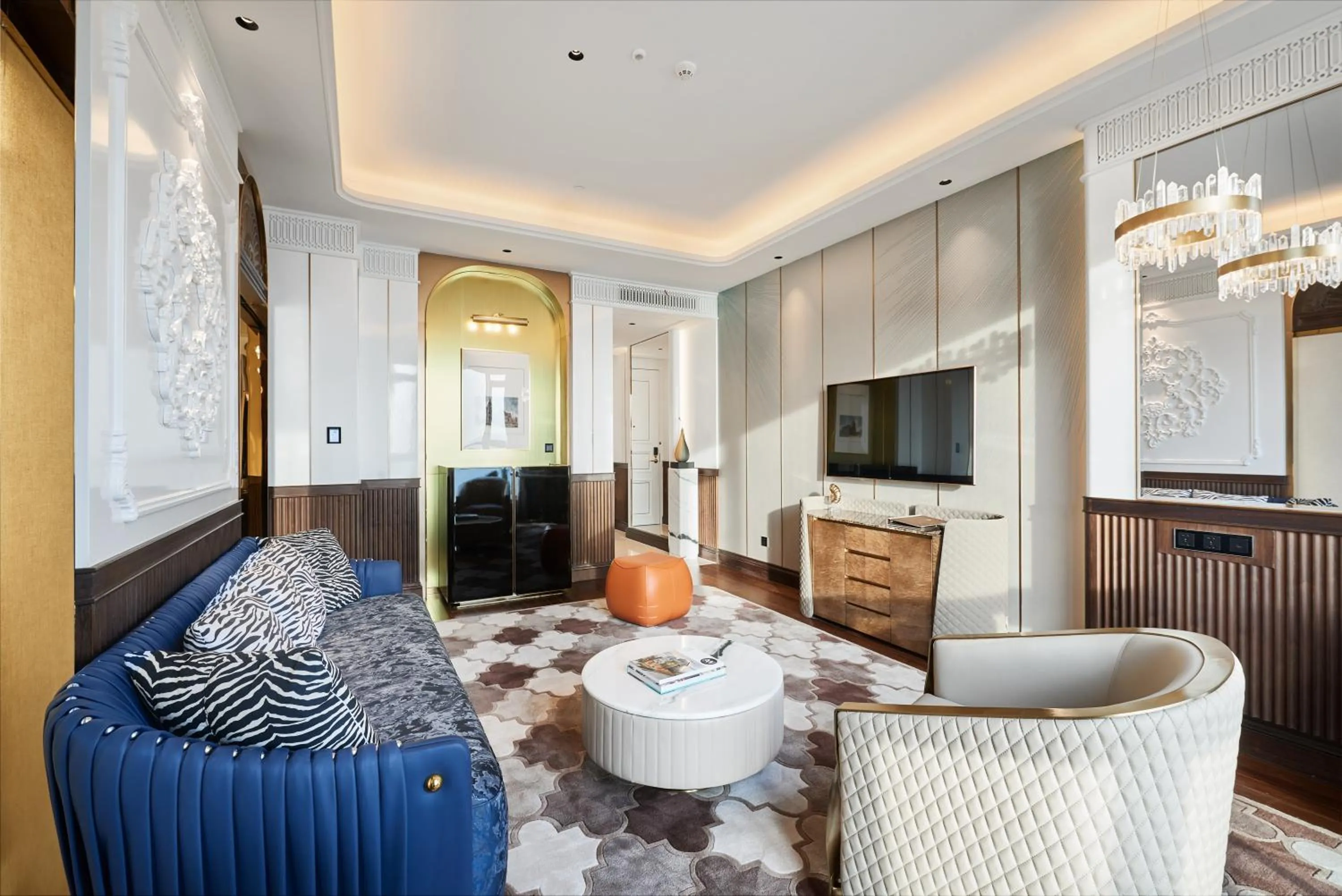 Living room in Jin Bei Palace Hotel