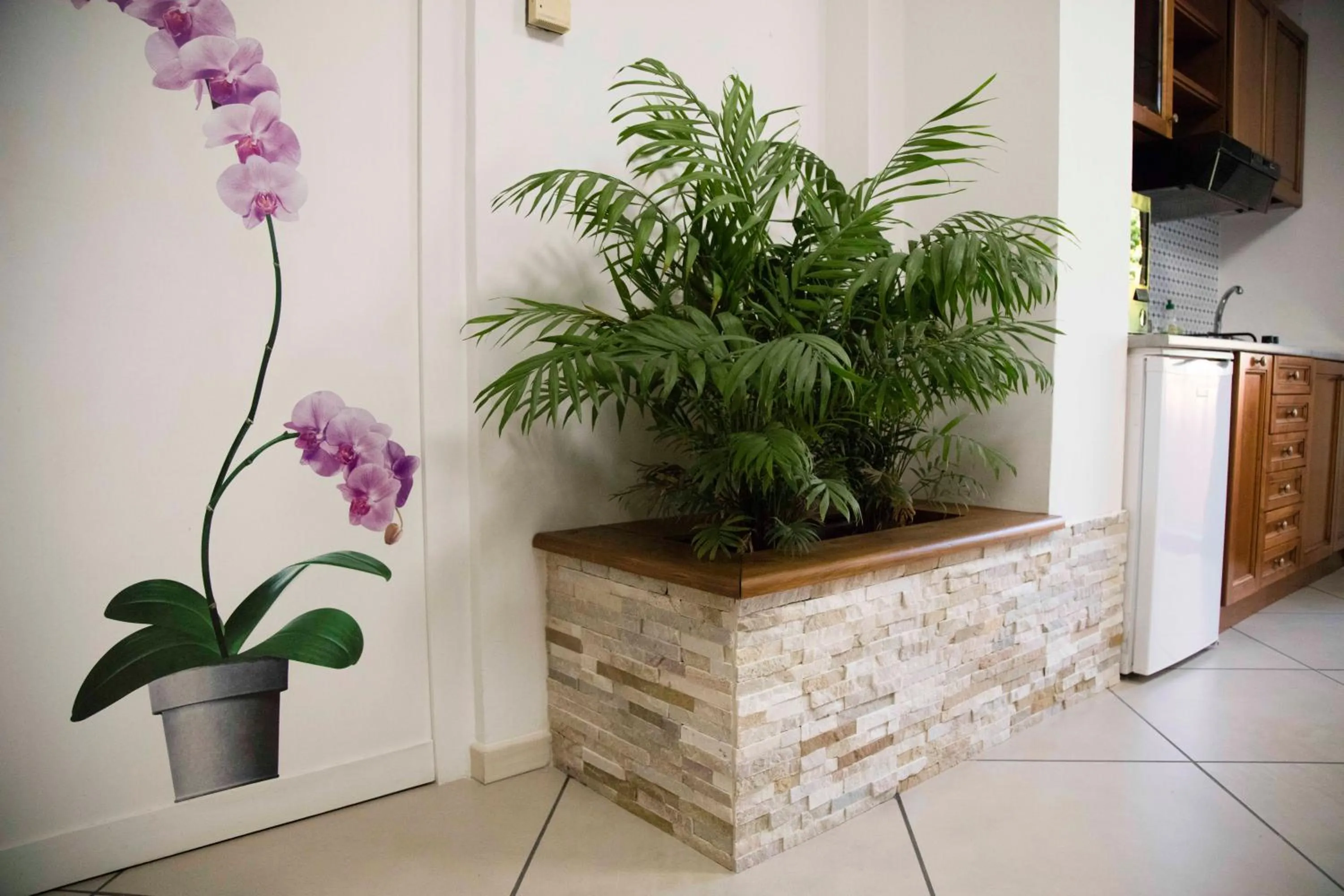 Decorative detail in B&B Villa Di Giorgi