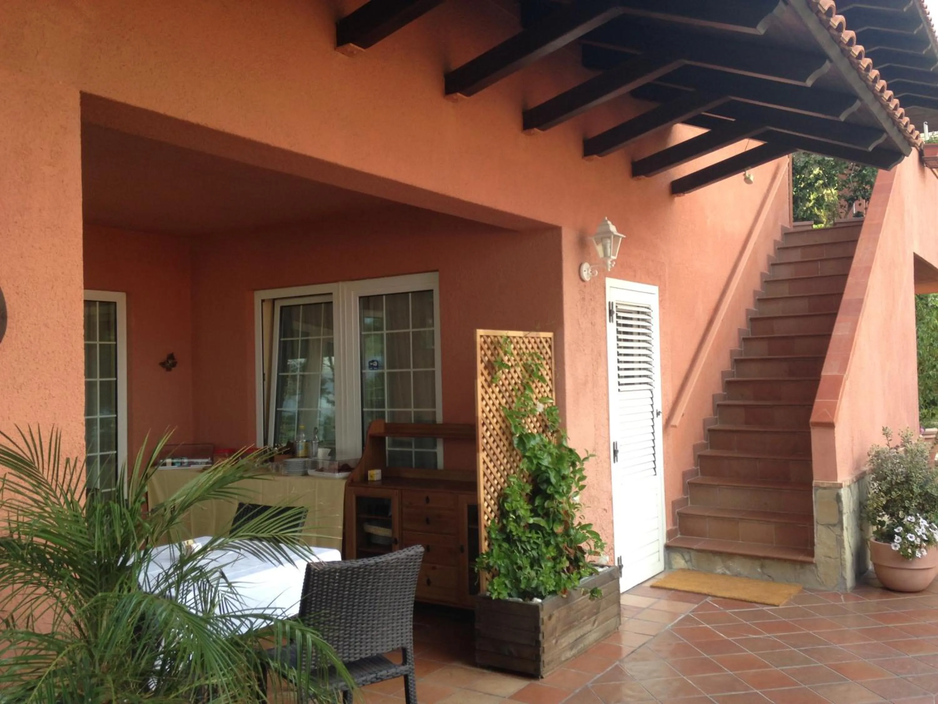 Patio in B&B Villa Di Giorgi