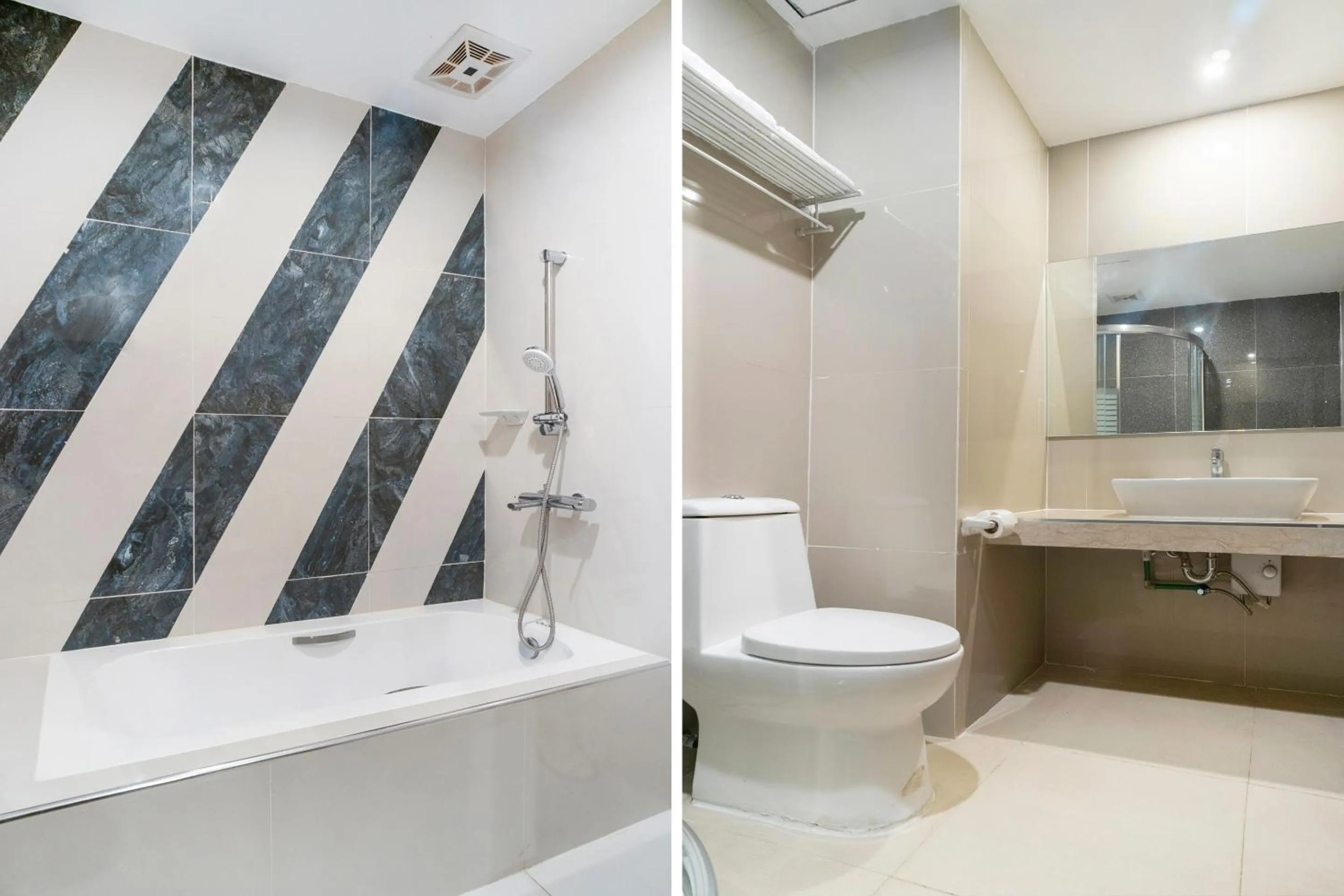 Bathroom in Capital O 460 World Palace Hotel