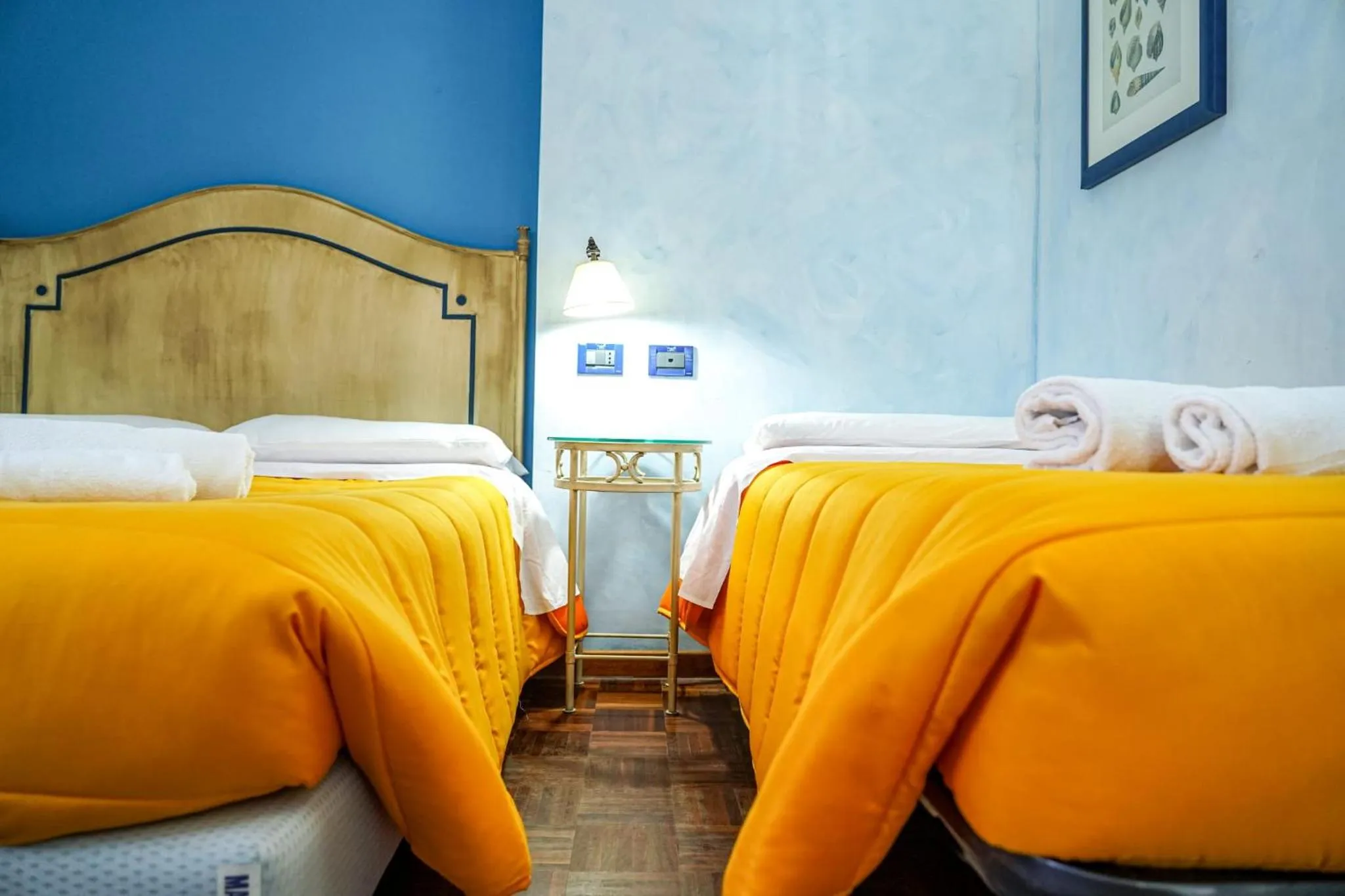 Bed in Motel - Hotel Nautico Pozzallo