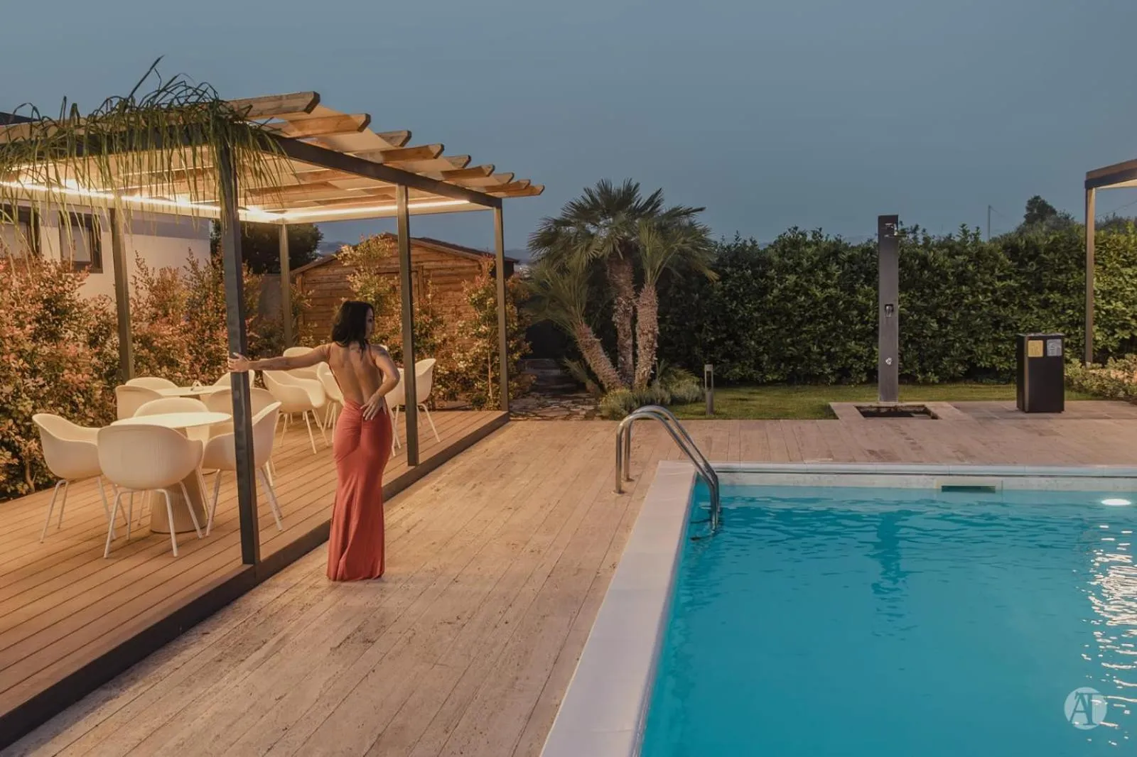 Swimming pool in B&B Villa Seta