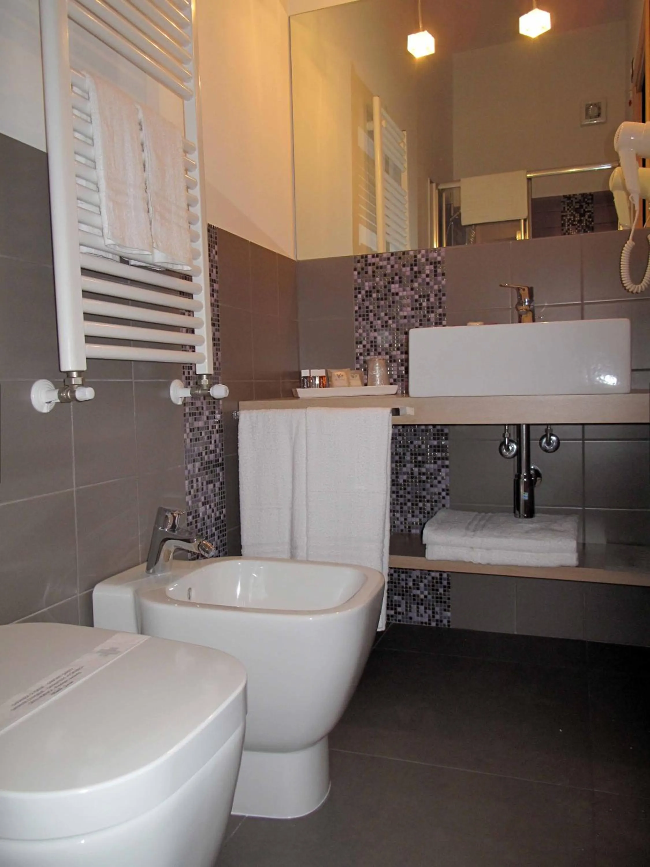 Toilet in B&B Villa Seta