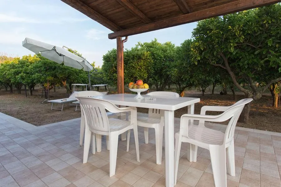 Patio in B&B Villa Seta