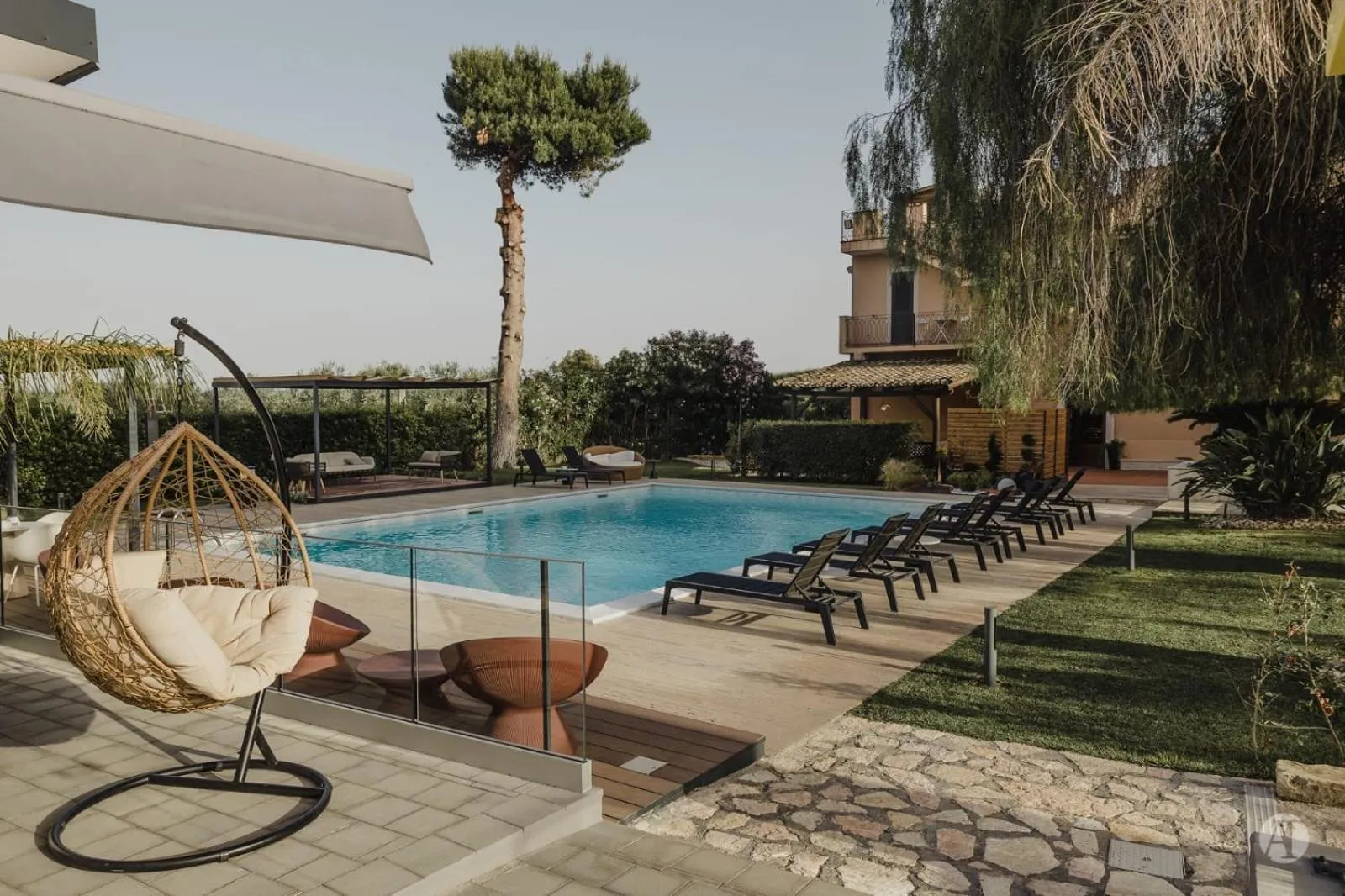 Swimming pool in B&B Villa Seta