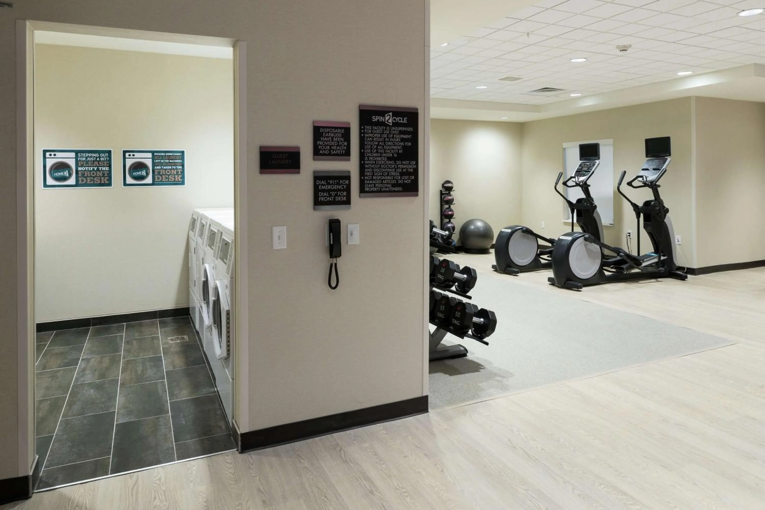 Fitness centre/facilities in Home2 Suites By Hilton Jacksonville Airport