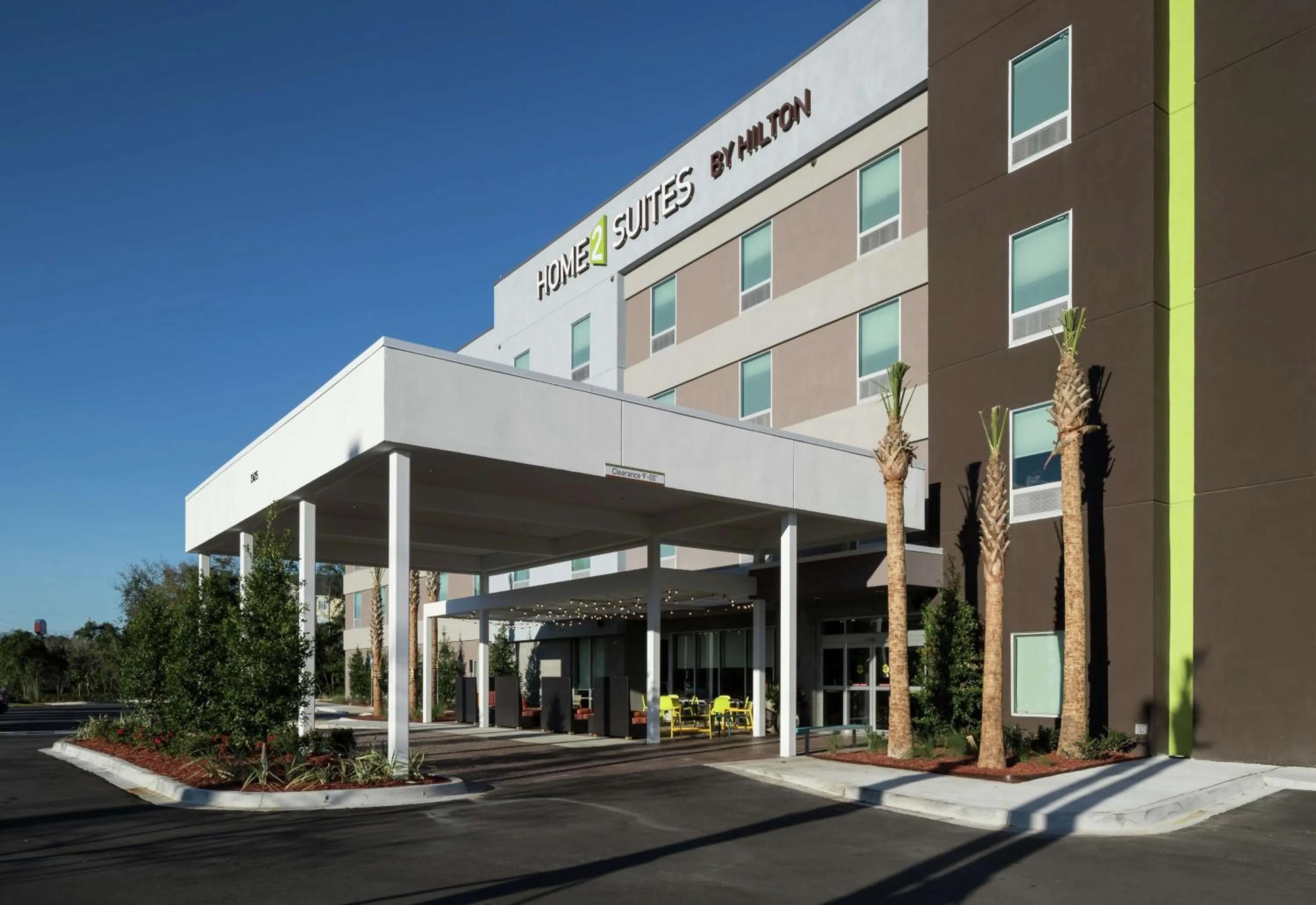 Property building in Home2 Suites By Hilton Jacksonville Airport