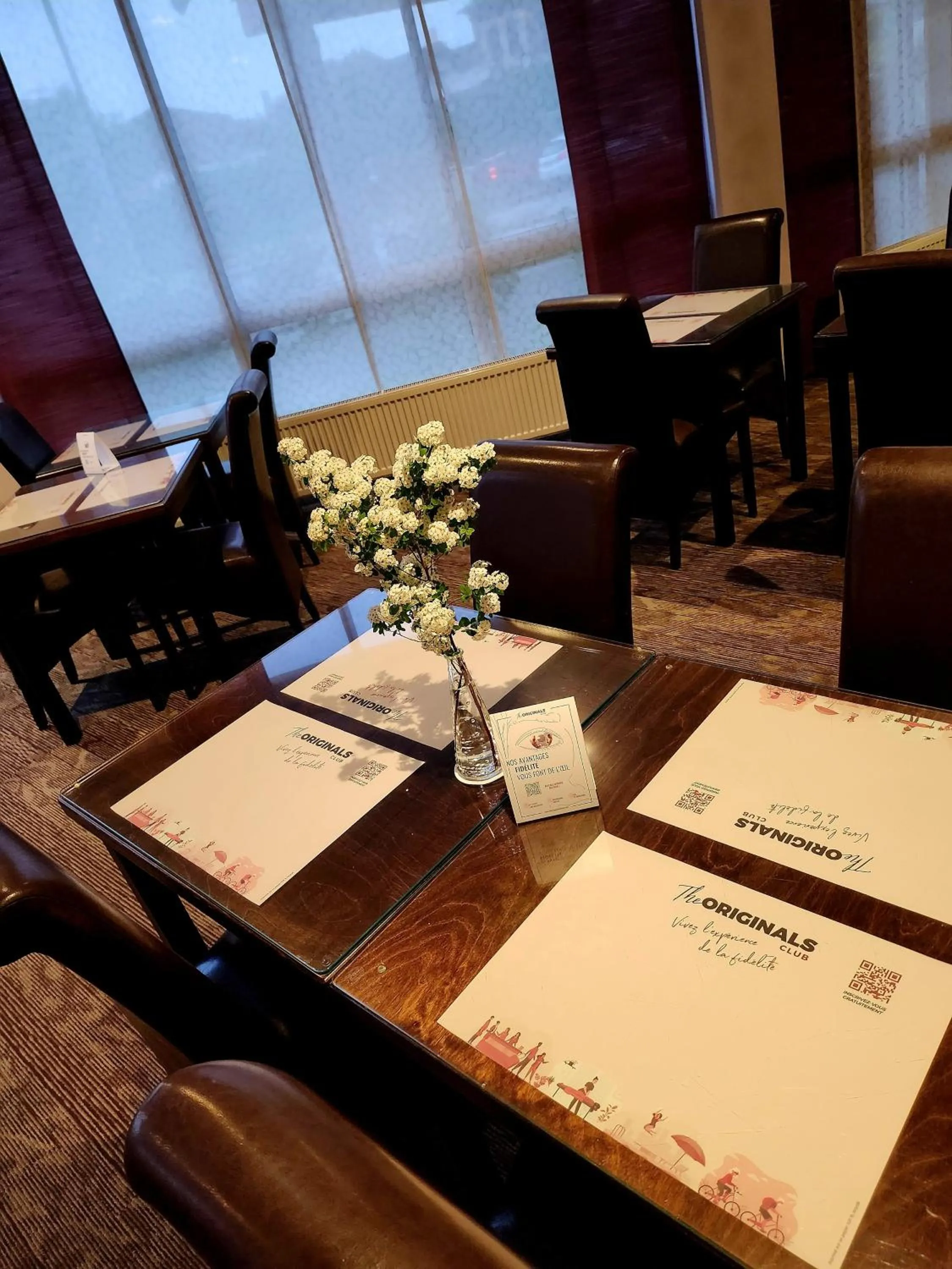 Dining area in The Originals City, Hôtel Le Forum, Strasbourg Nord